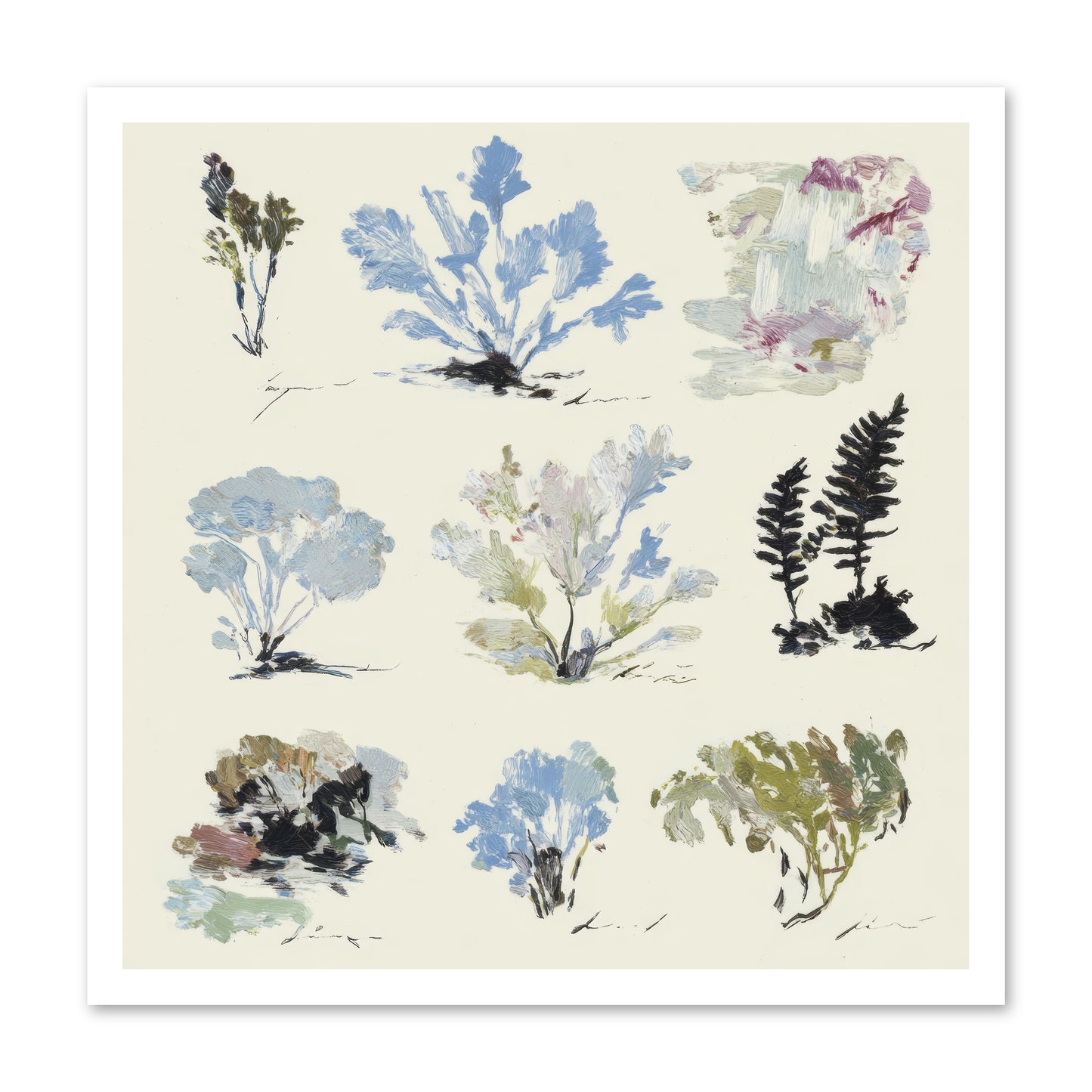 The Unfurling Chronicles No.1 -- Loose Canvas Print 24x24