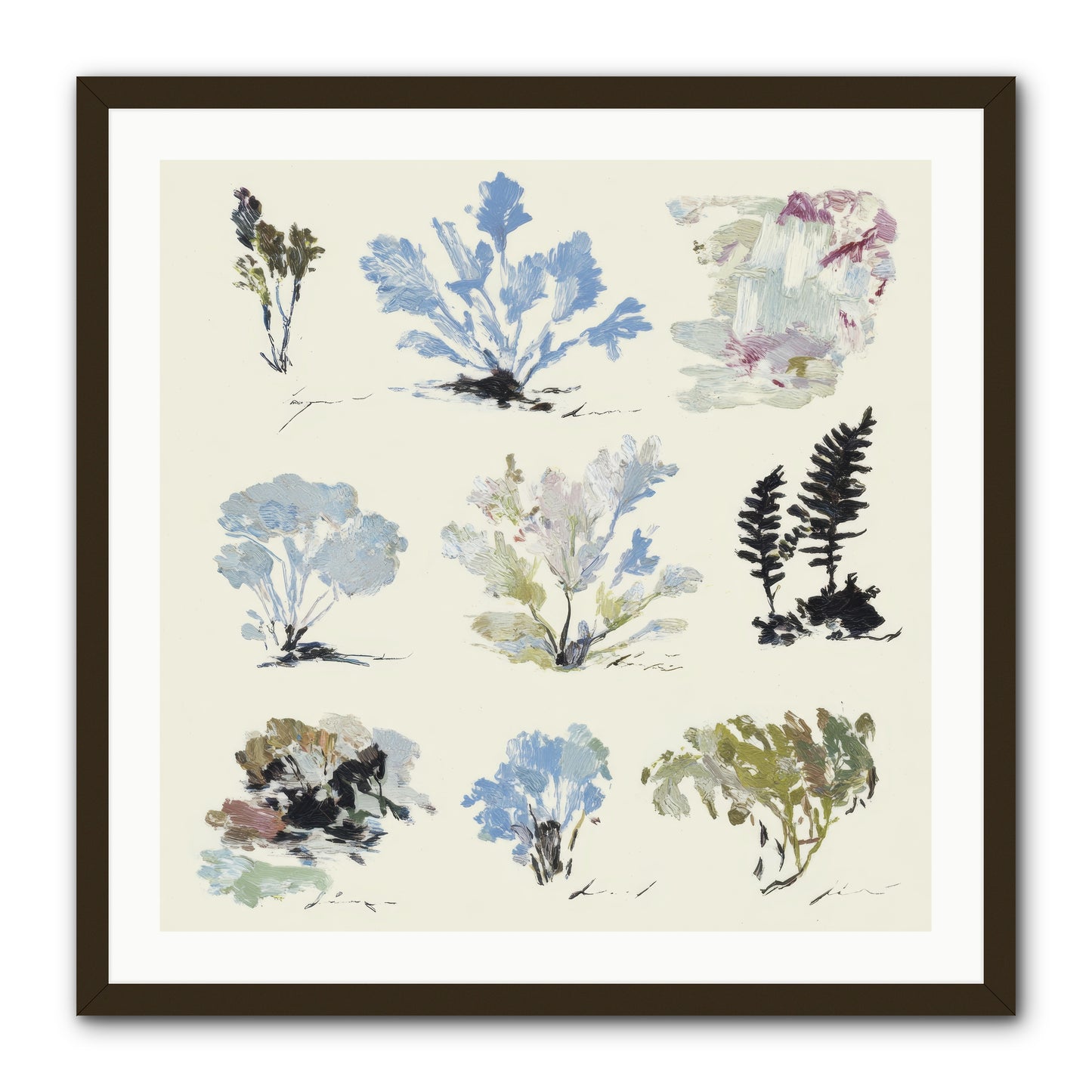 The Unfurling Chronicles No.1 -- Framed Print - Black 30x30