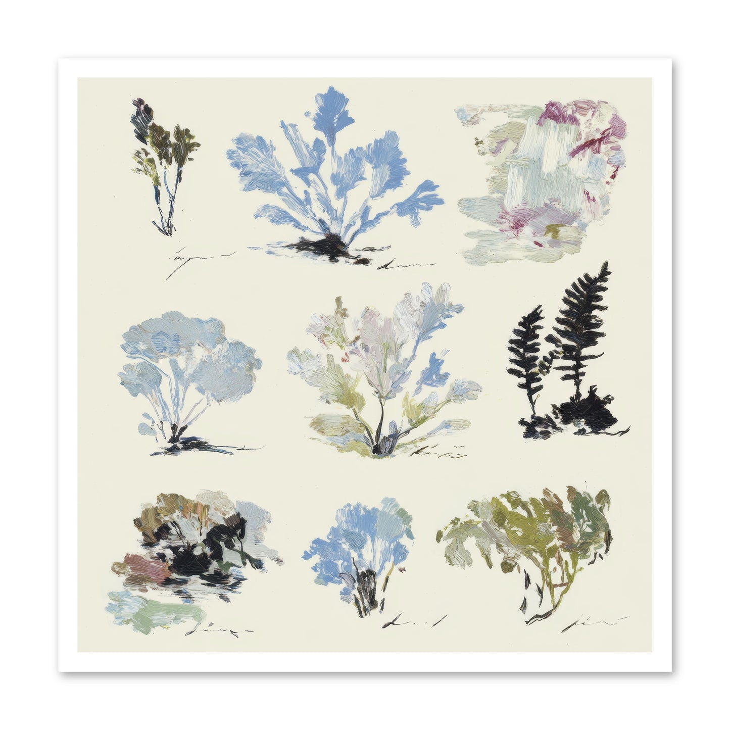 The Unfurling Chronicles No.1 -- Loose Canvas Print 30x30
