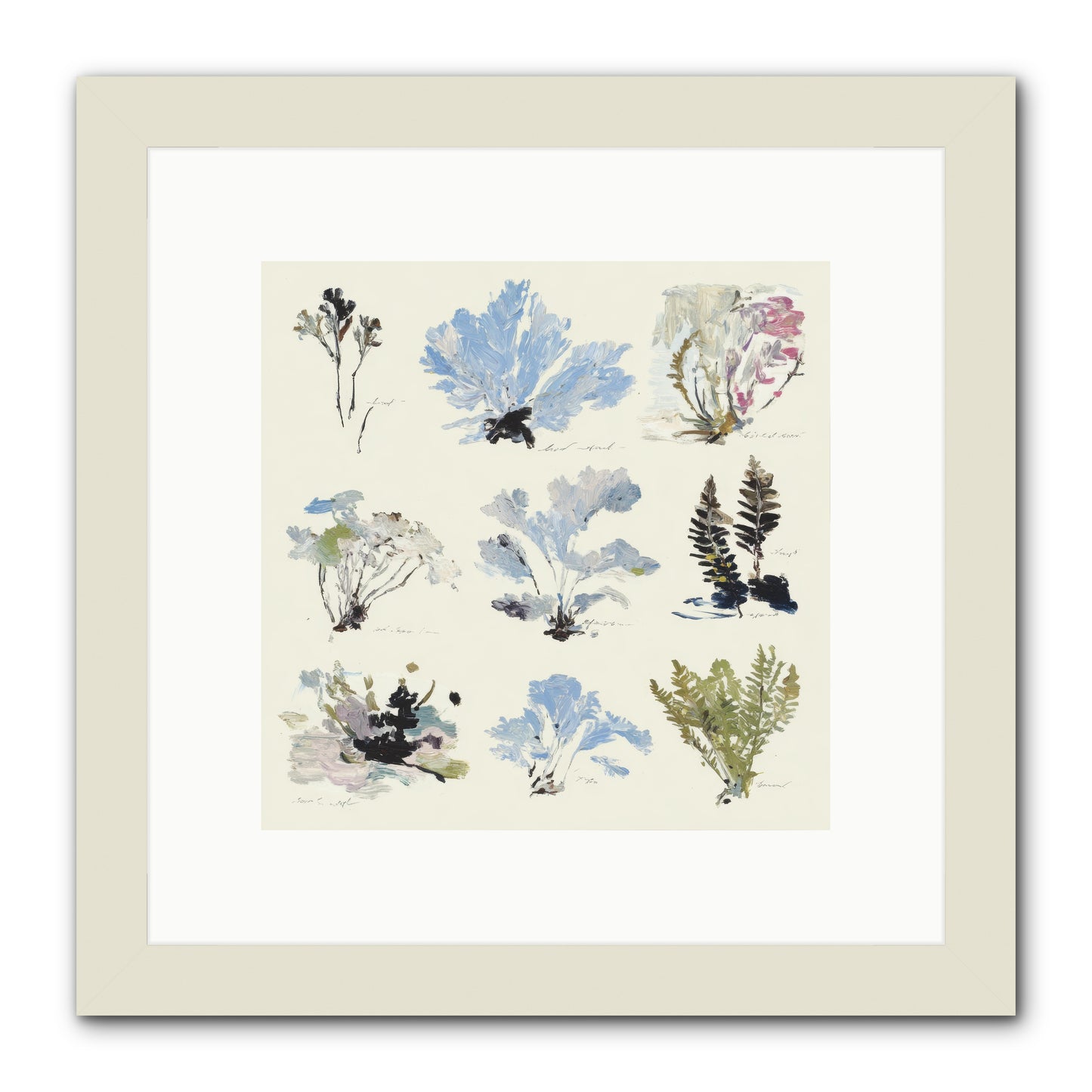 The Unfurling Chronicles No.2 -- Framed Print - White 10x10