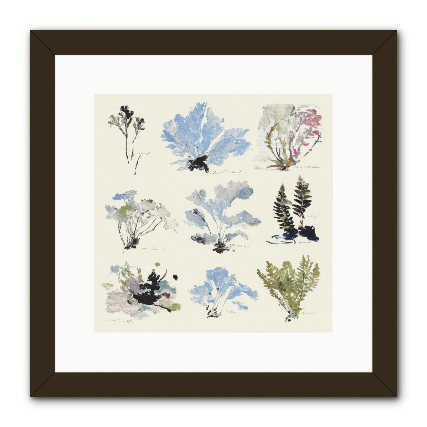 The Unfurling Chronicles No.2 -- Framed Print - Black 12x12