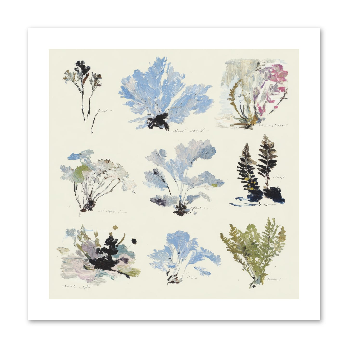 The Unfurling Chronicles No.2 -- Loose Canvas Print 12x12