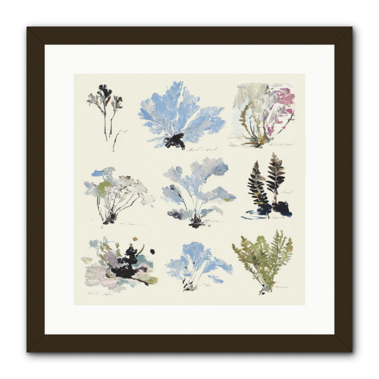 The Unfurling Chronicles No.2 -- Framed Print - Black 16x16