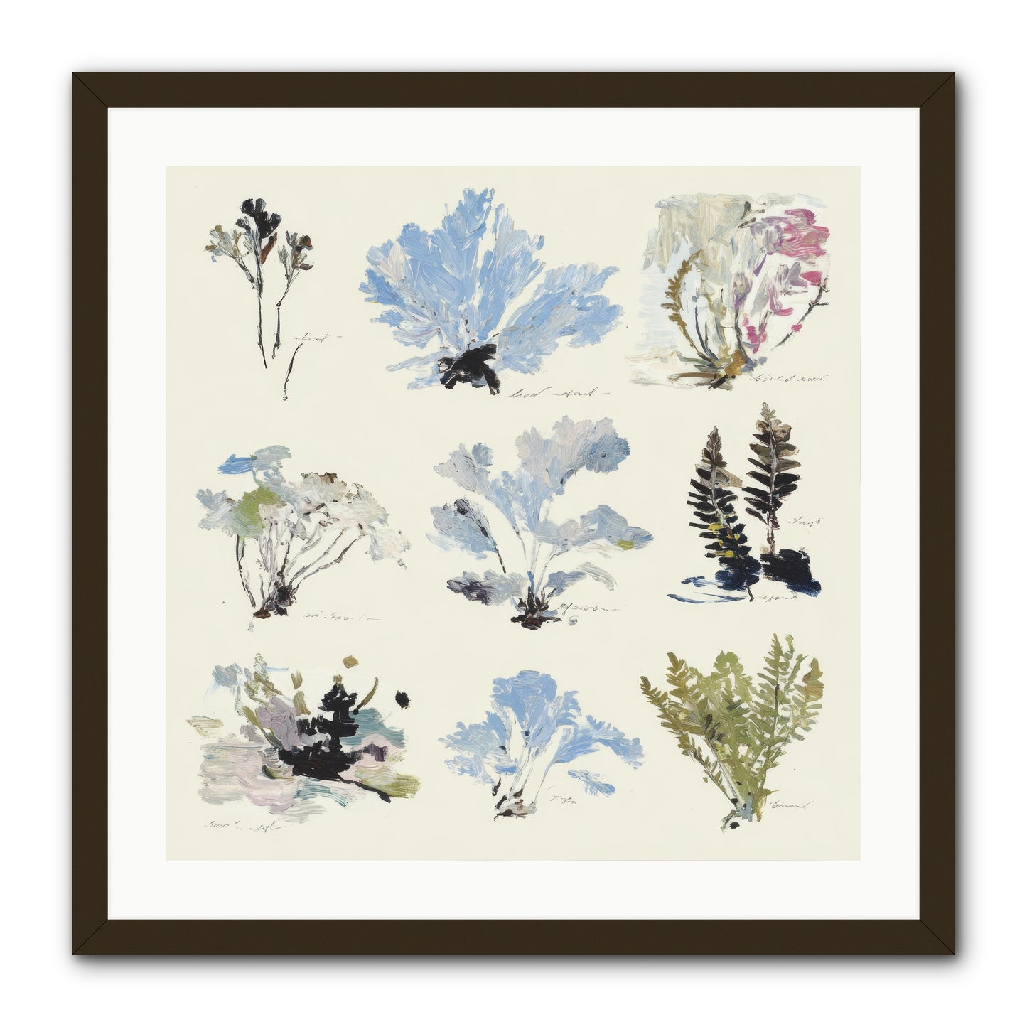The Unfurling Chronicles No.2 -- Framed Print - Black 24x24