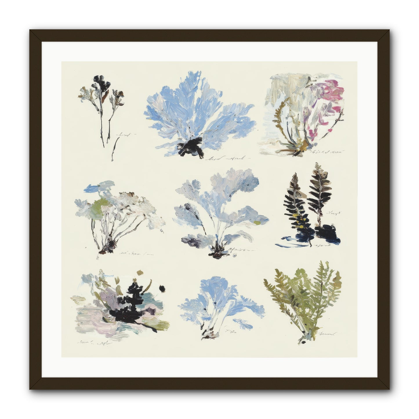 The Unfurling Chronicles No.2 -- Framed Print - Black 30x30