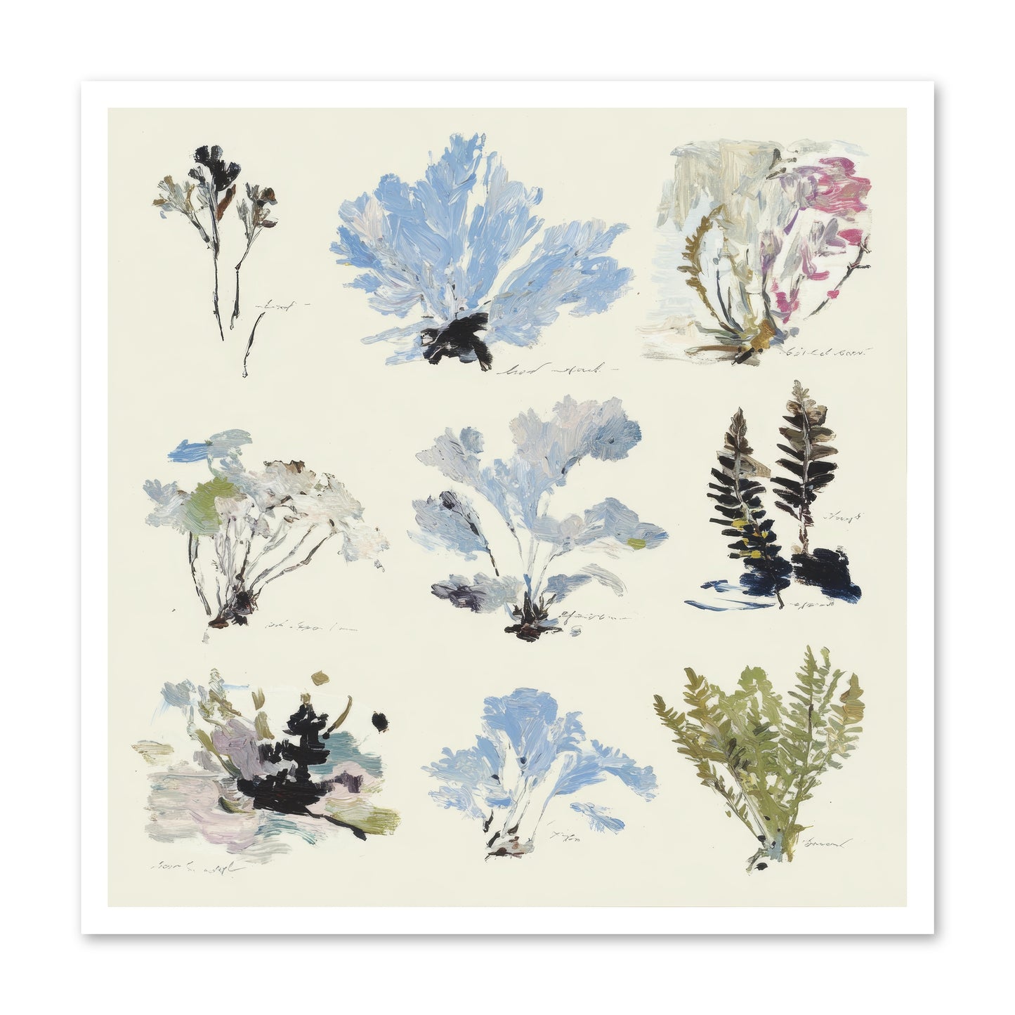 The Unfurling Chronicles No.2 -- Loose Canvas Print 30x30
