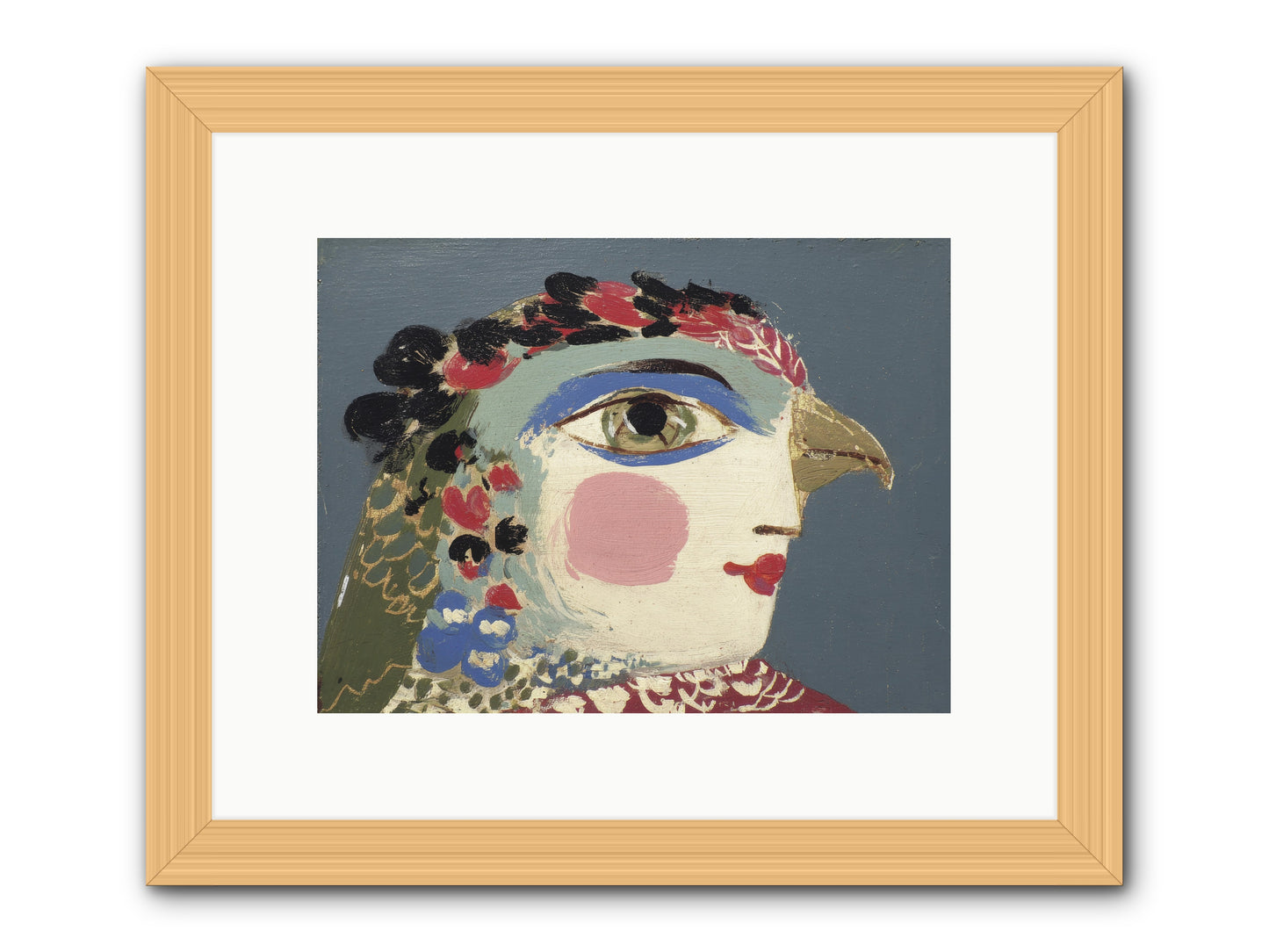 The Unpublished Weekend -- Framed Print - Natural 12x9