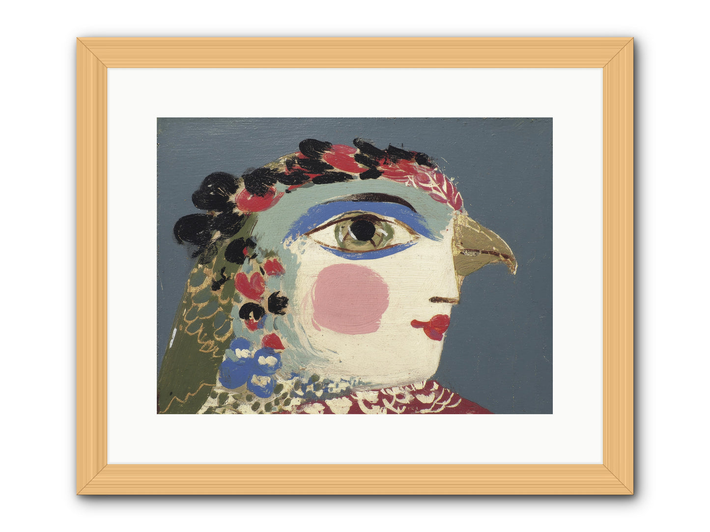 The Unpublished Weekend -- Framed Print - Natural 16x12