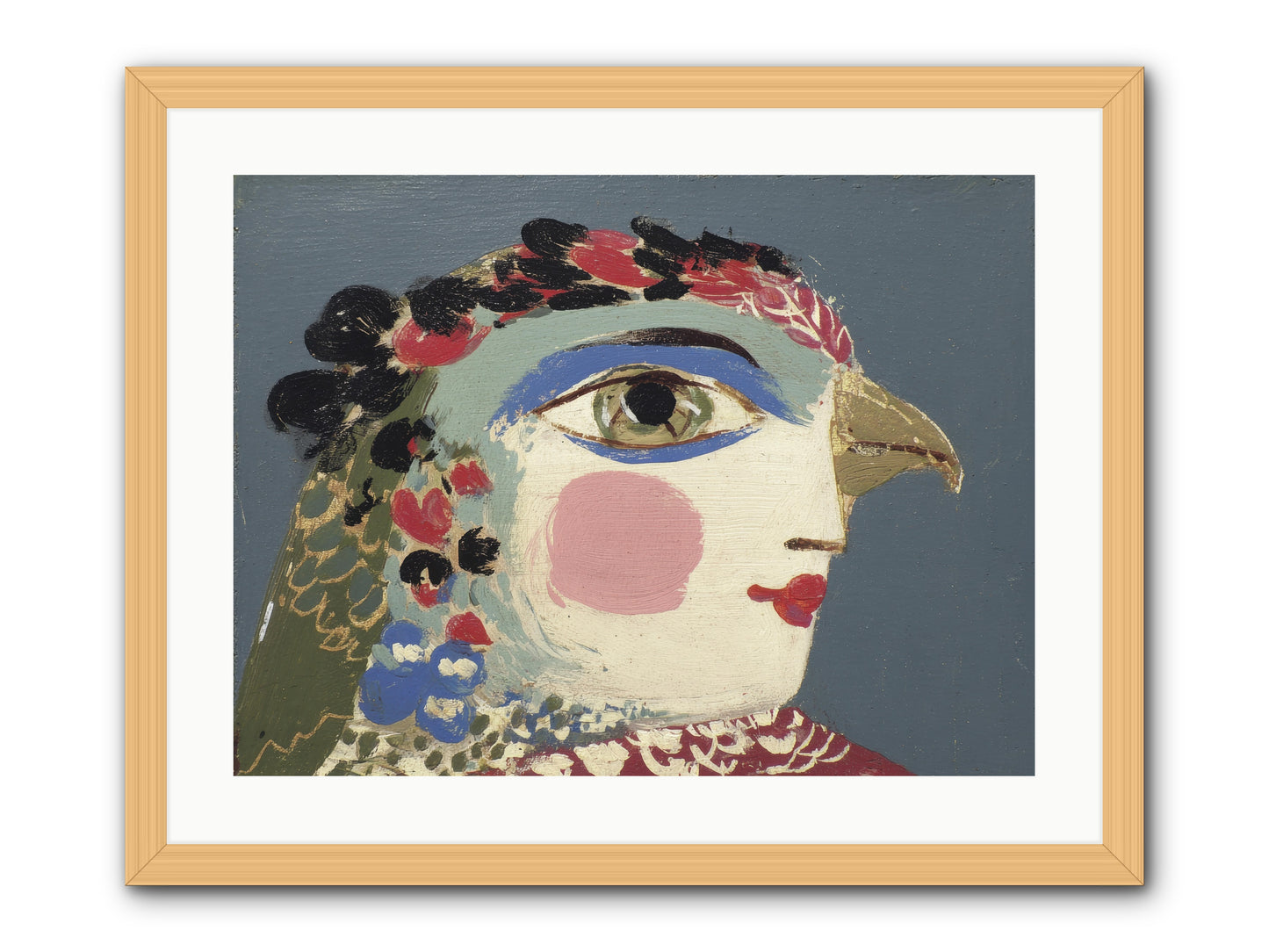 The Unpublished Weekend -- Framed Print - Natural 24x18