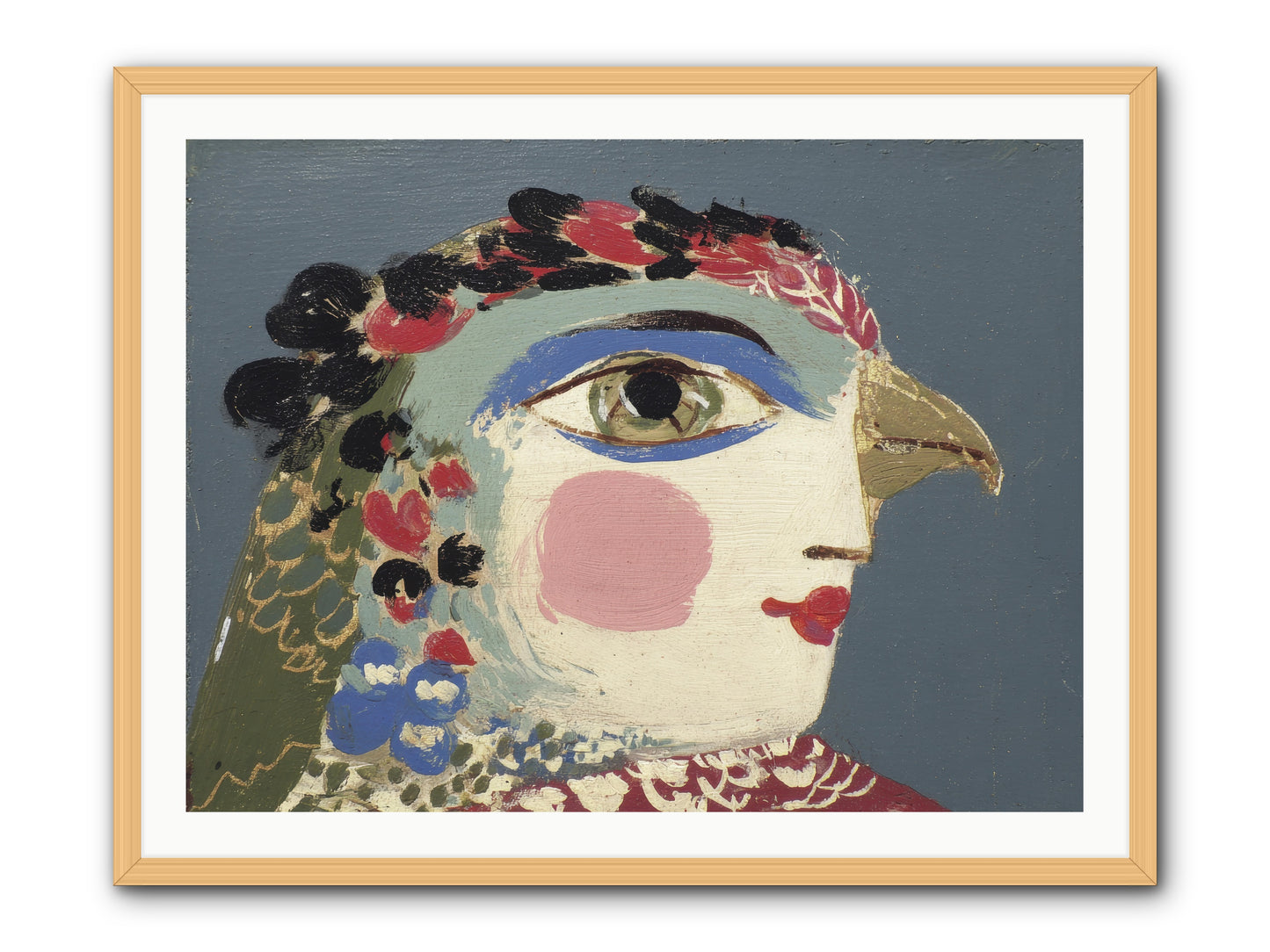 The Unpublished Weekend -- Framed Print - Natural 40x30