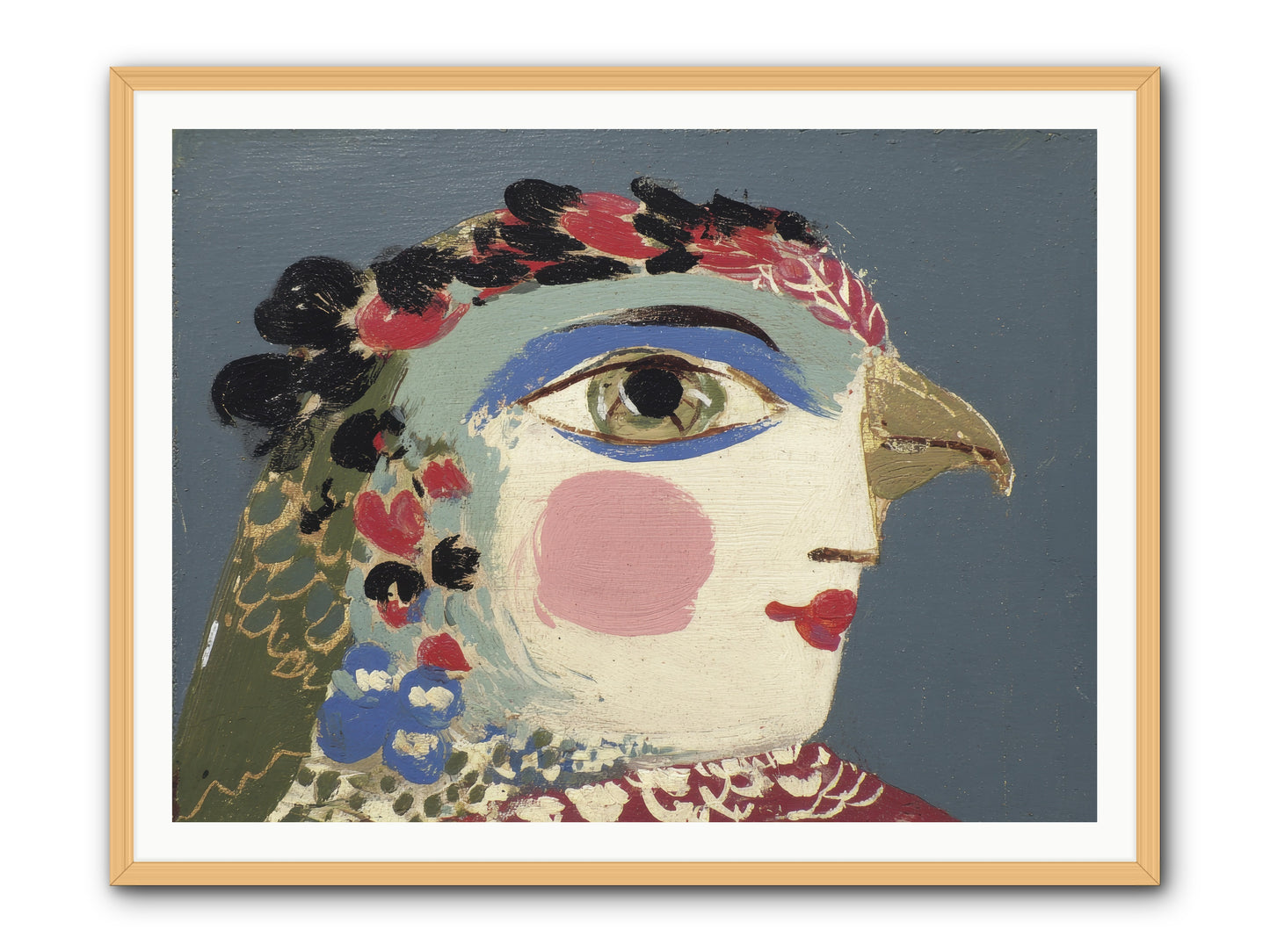 The Unpublished Weekend -- Framed Print - Natural 48x36