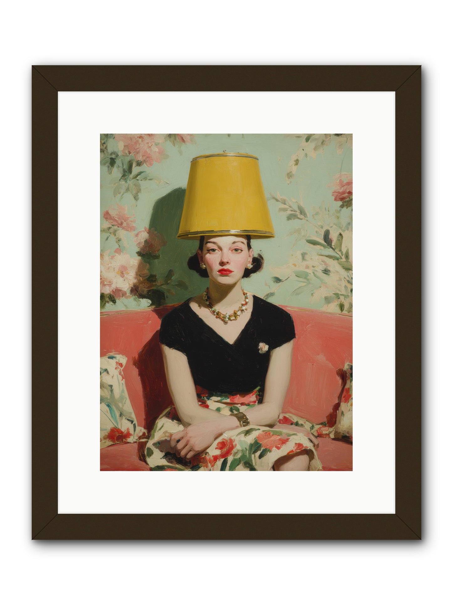 The Velvet Archive -- Framed Print - Black 12x16