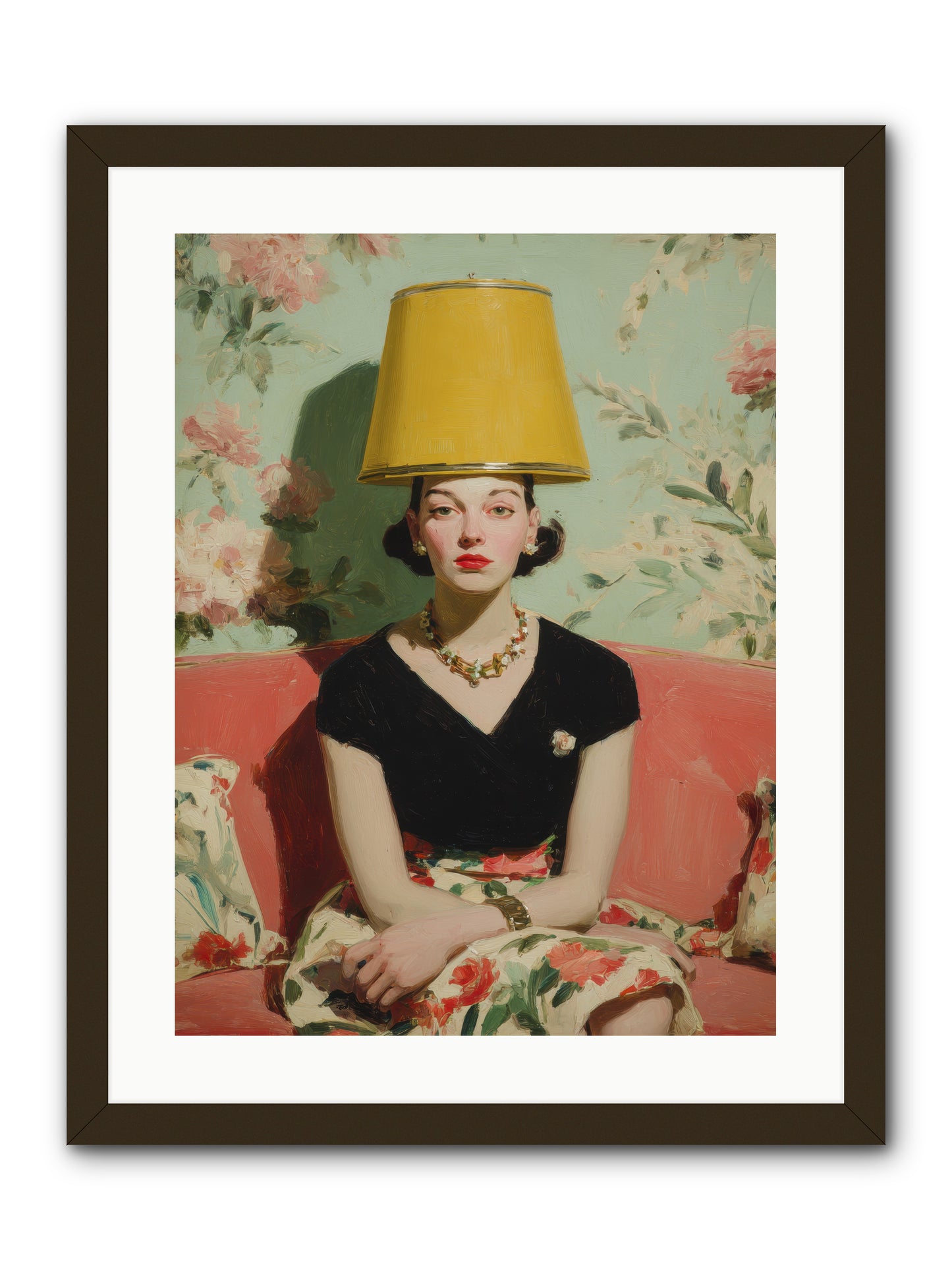The Velvet Archive -- Framed Print - Black 18x24