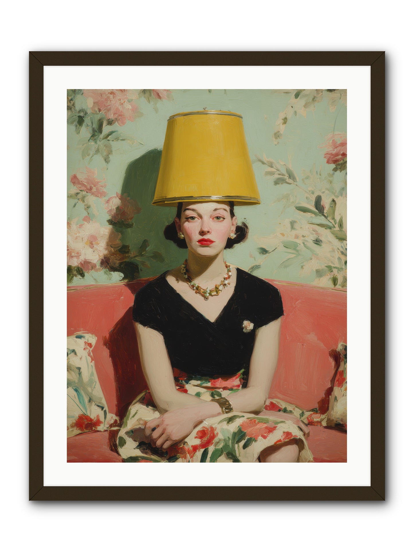 The Velvet Archive -- Framed Print - Black 24x32