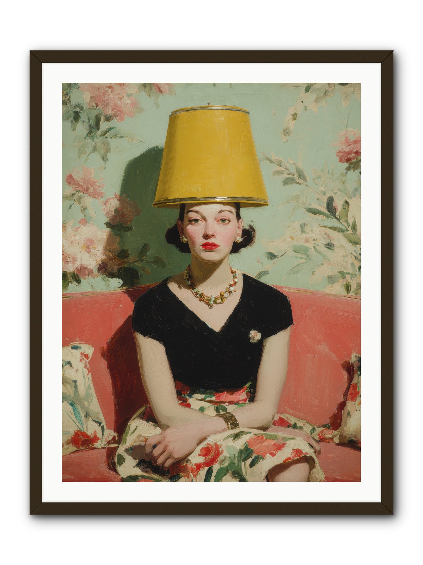 The Velvet Archive -- Framed Print - Black 30x40
