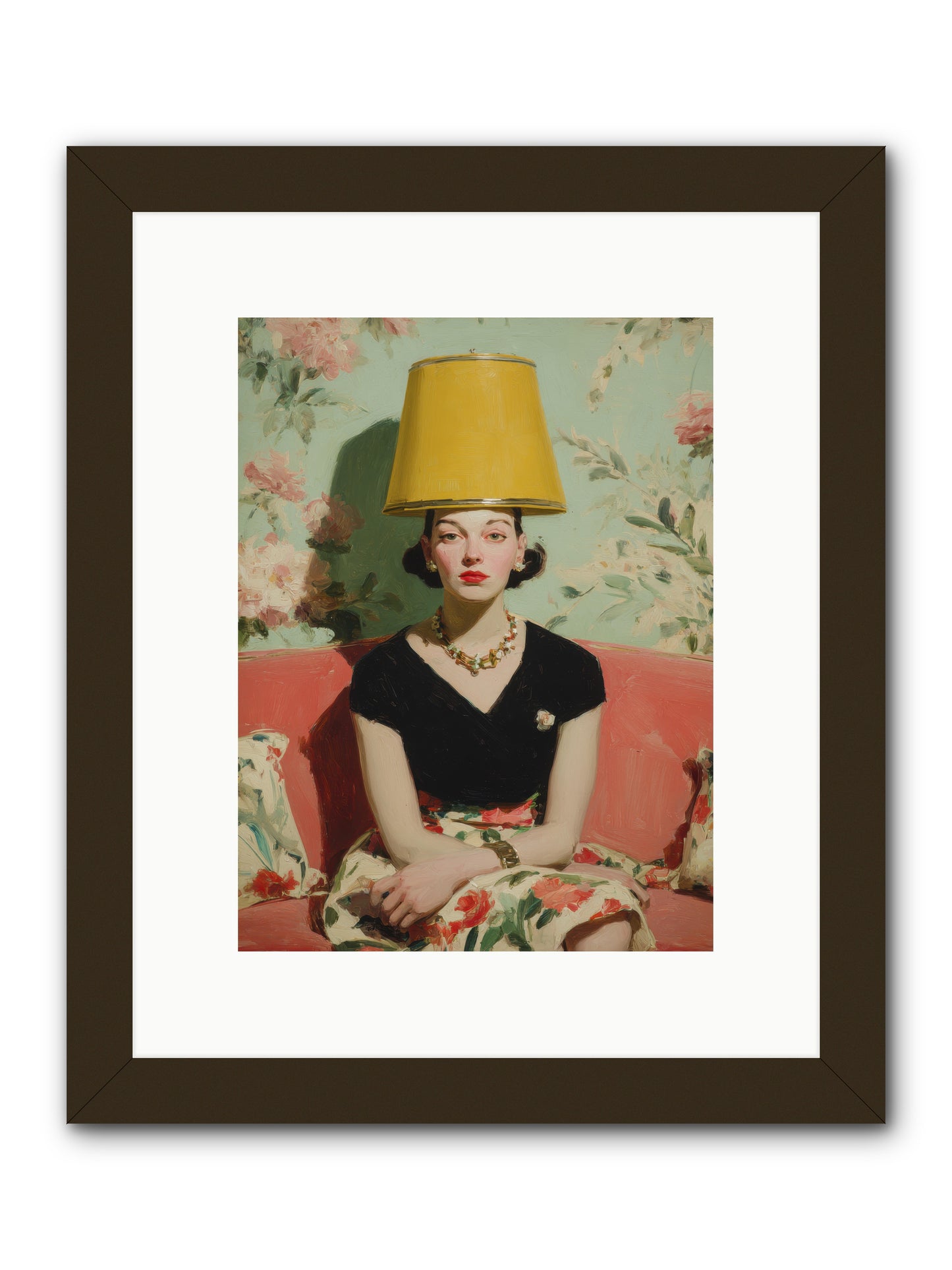 The Velvet Archive -- Framed Print - Black 9x12