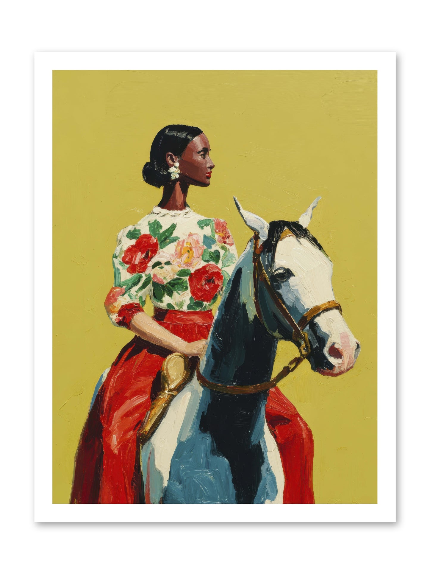 The Velvet Knowing -- Paper Print 18x24