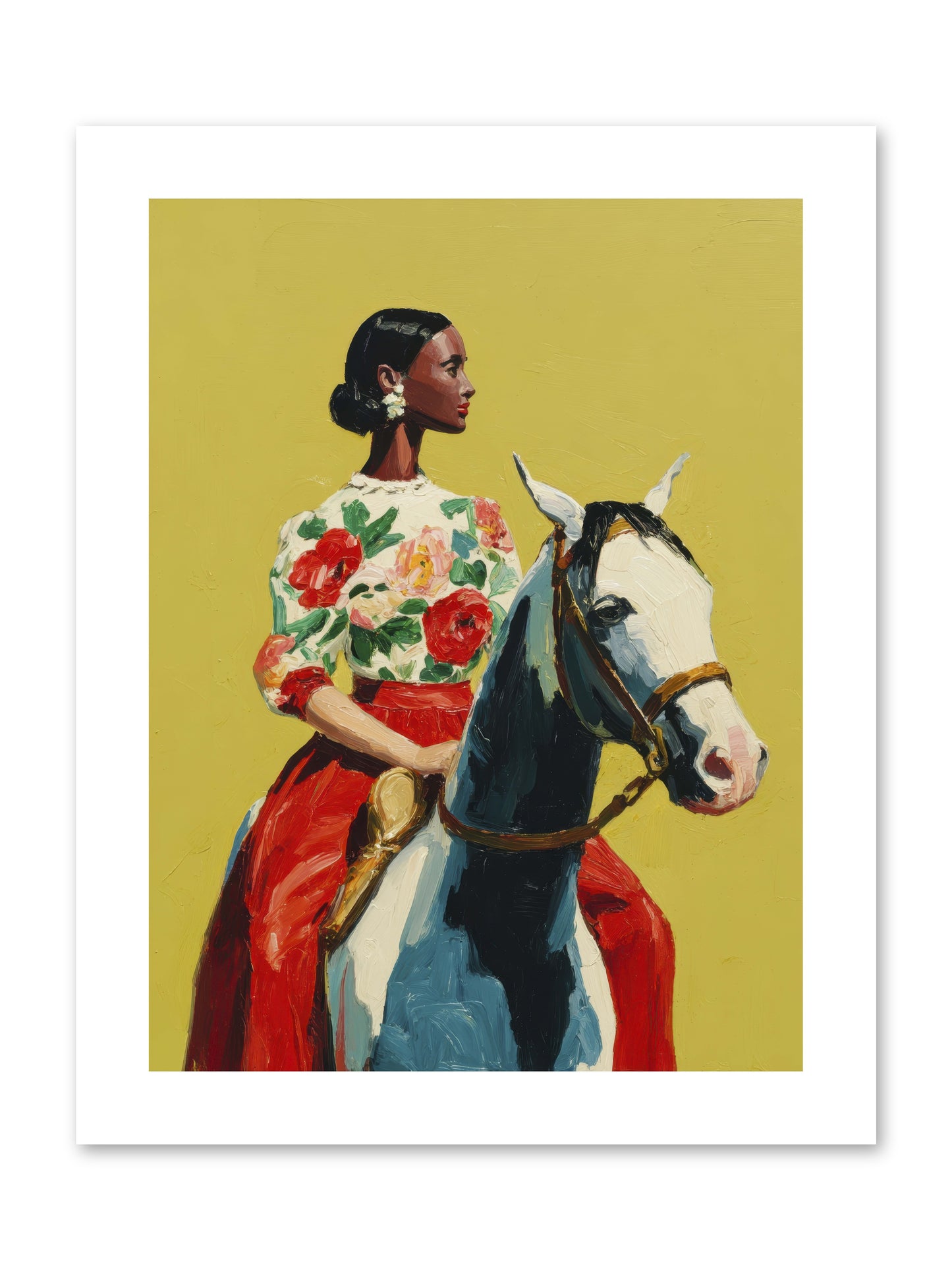 The Velvet Knowing -- Paper Print 9x12
