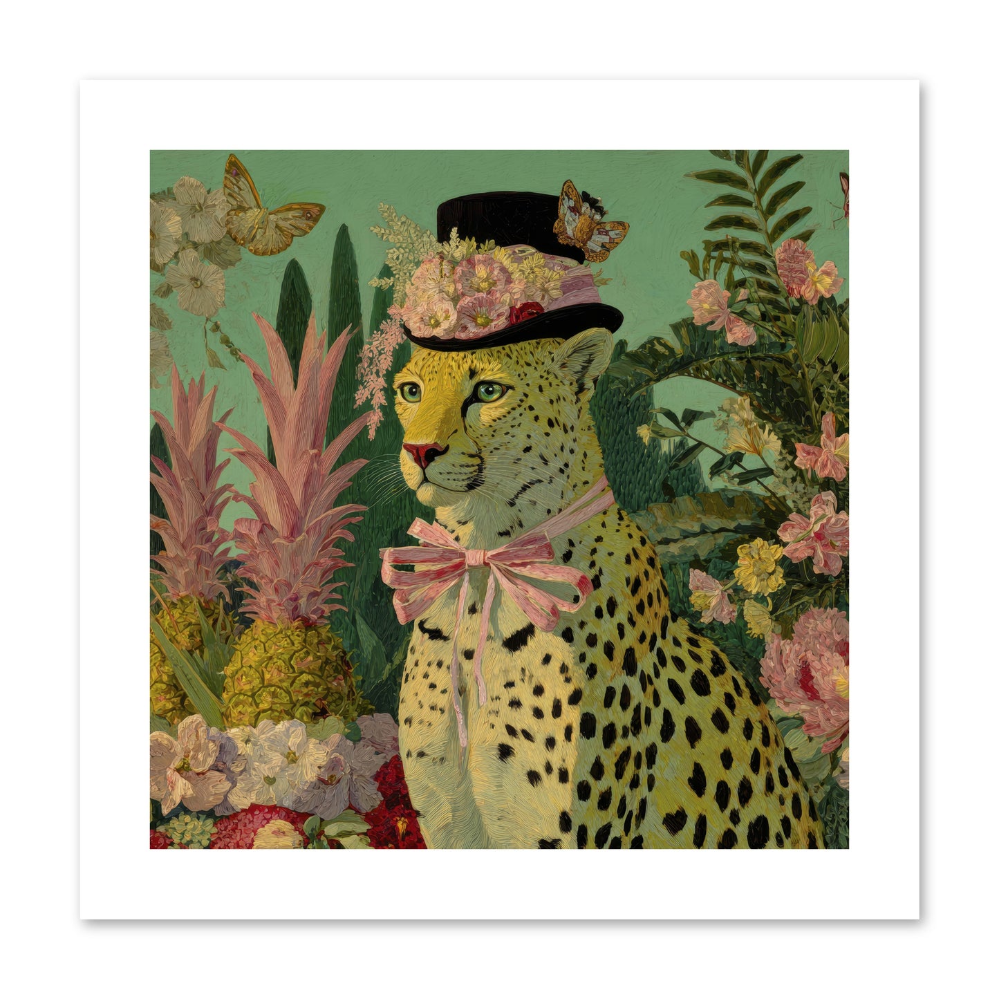 The Velvet Ledger -- Paper Print 10x10