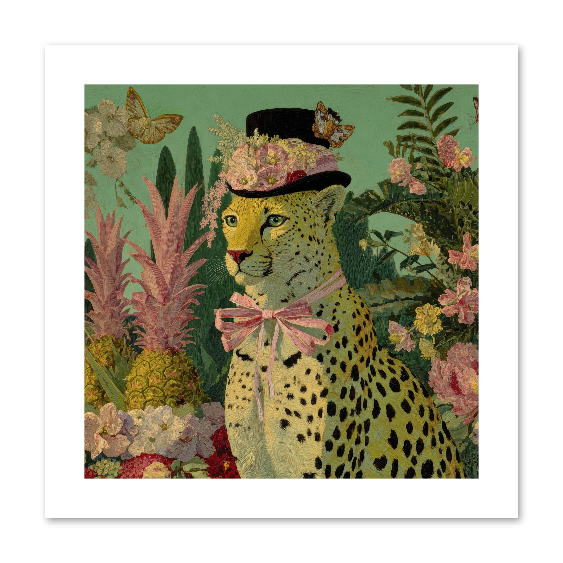 The Velvet Ledger -- Paper Print 10x10