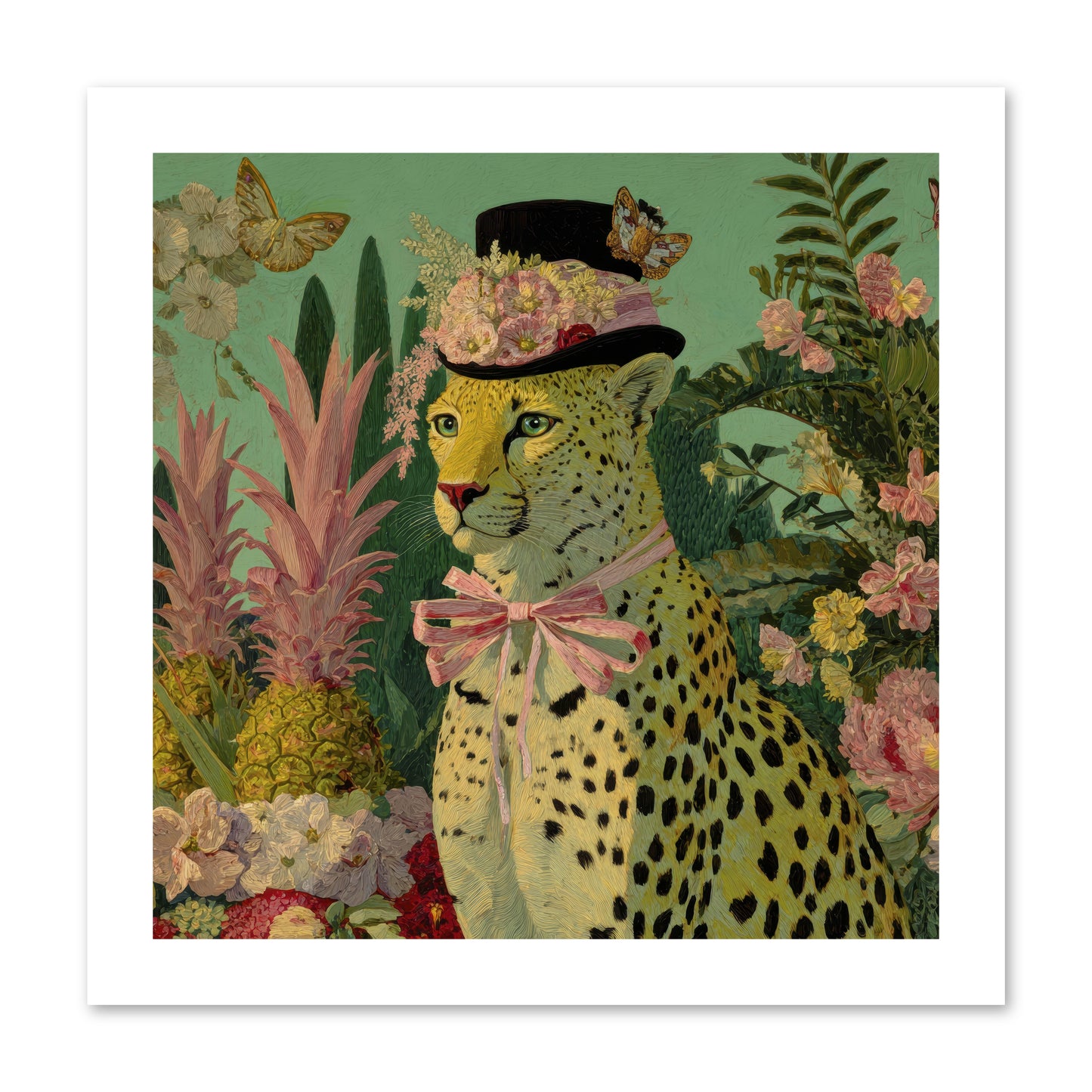 The Velvet Ledger -- Paper Print 12x12