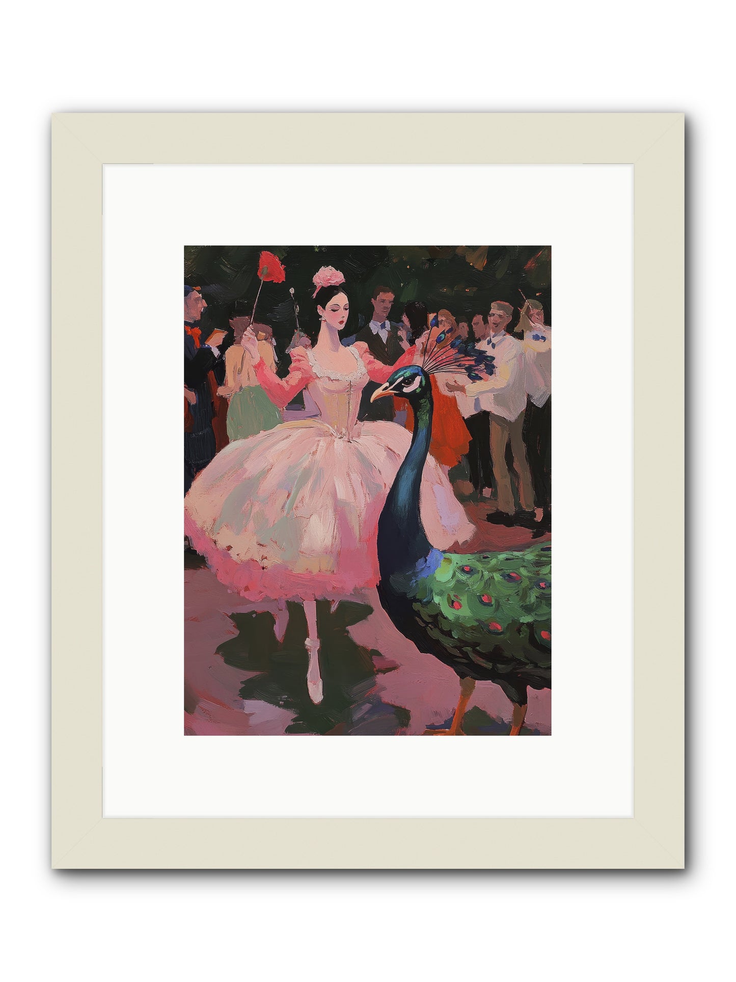 The Velvet Meridian-REZ -- Framed Print - White 9x12