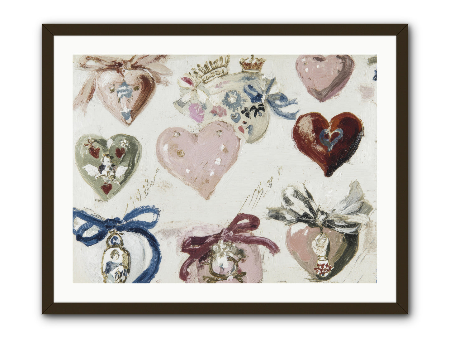 The Velvet Note -- Framed Print - Black 32x24