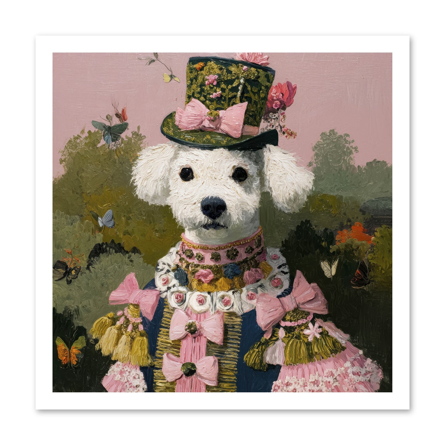 The Velvet Parlour -- Paper Print 20x20