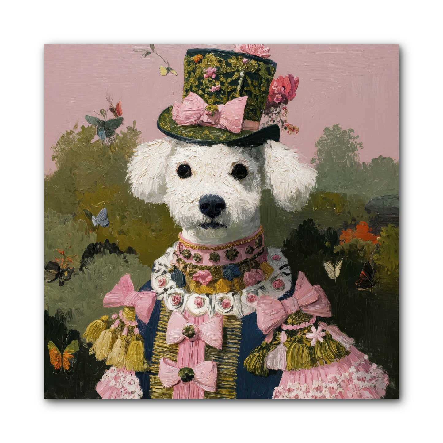 The Velvet Parlour -- Wrapped Canvas 10x10