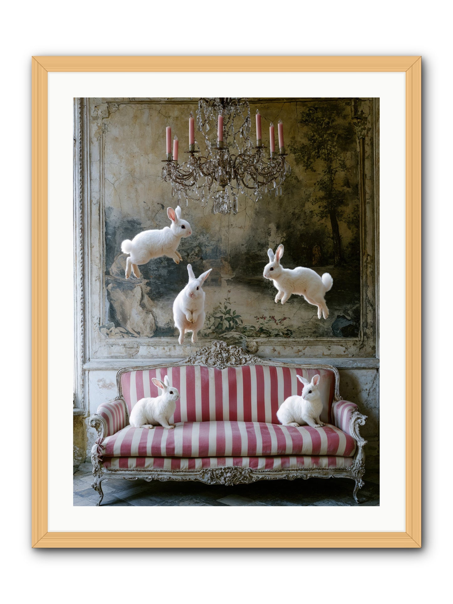 The Velvet Revolution -- Framed Print - Natural 24x32