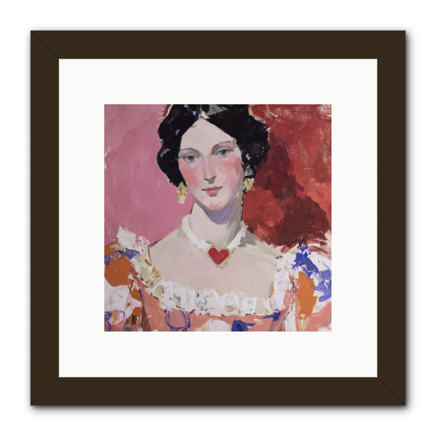 The Velvet Ribbon Society -- Framed Print - Black 10x10