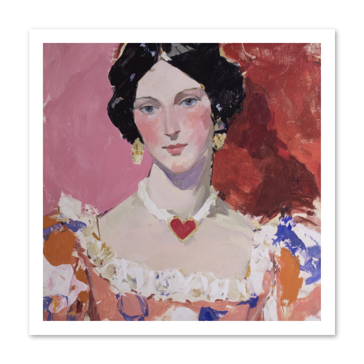 The Velvet Ribbon Society -- Paper Print 20x20