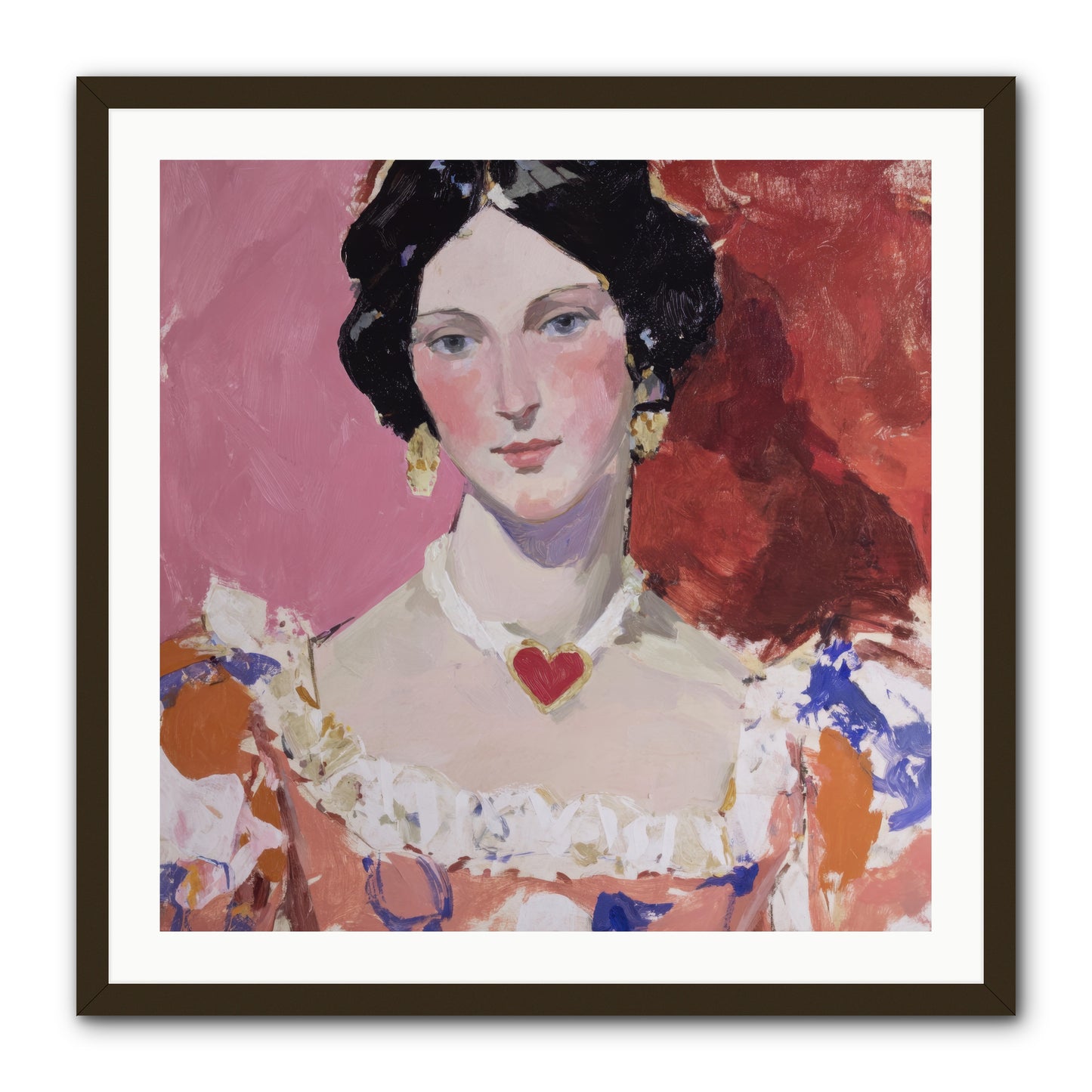 The Velvet Ribbon Society -- Framed Print - Black 30x30