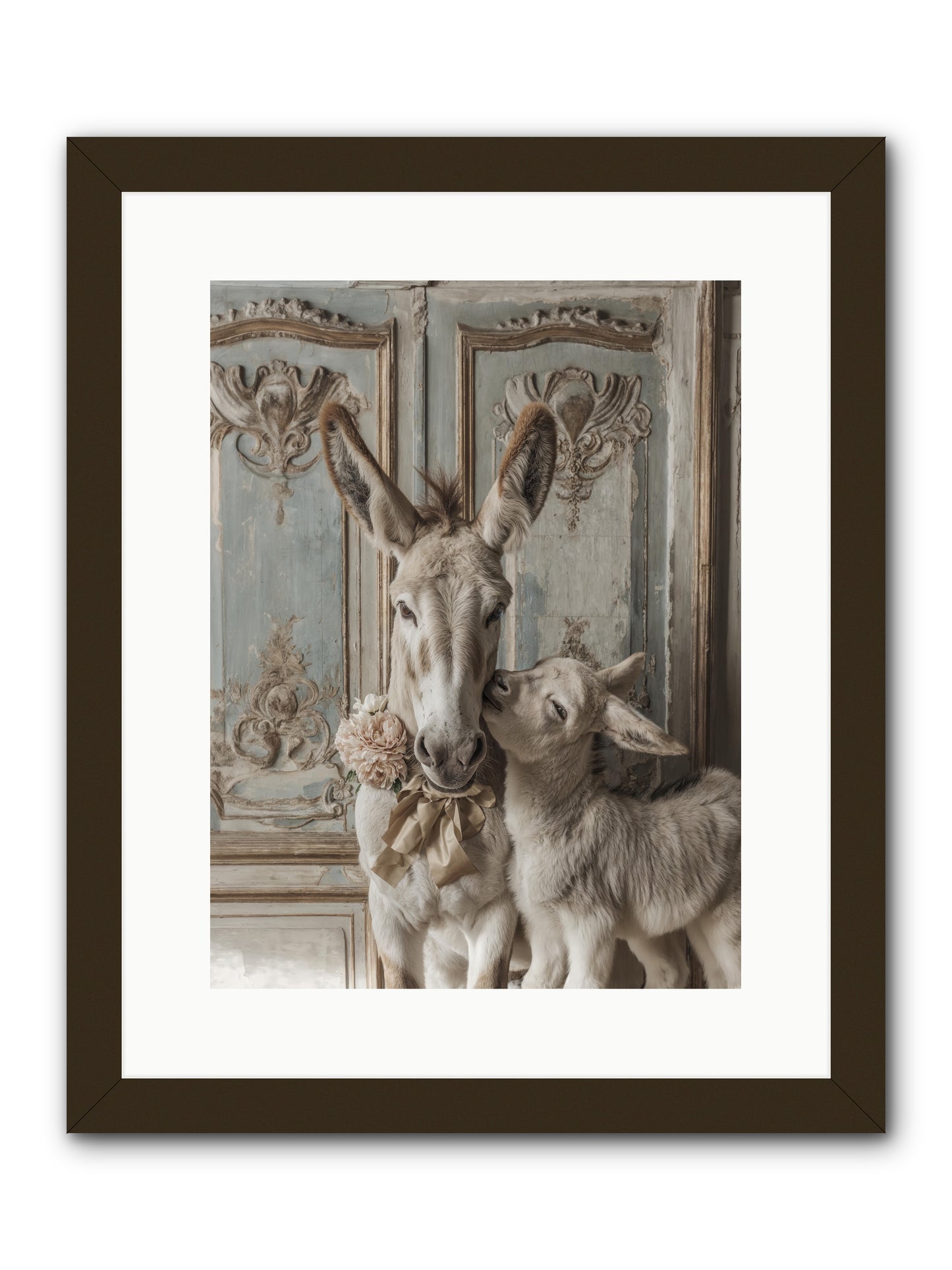 The Velvet Whisper -- Framed Print - Black 12x16