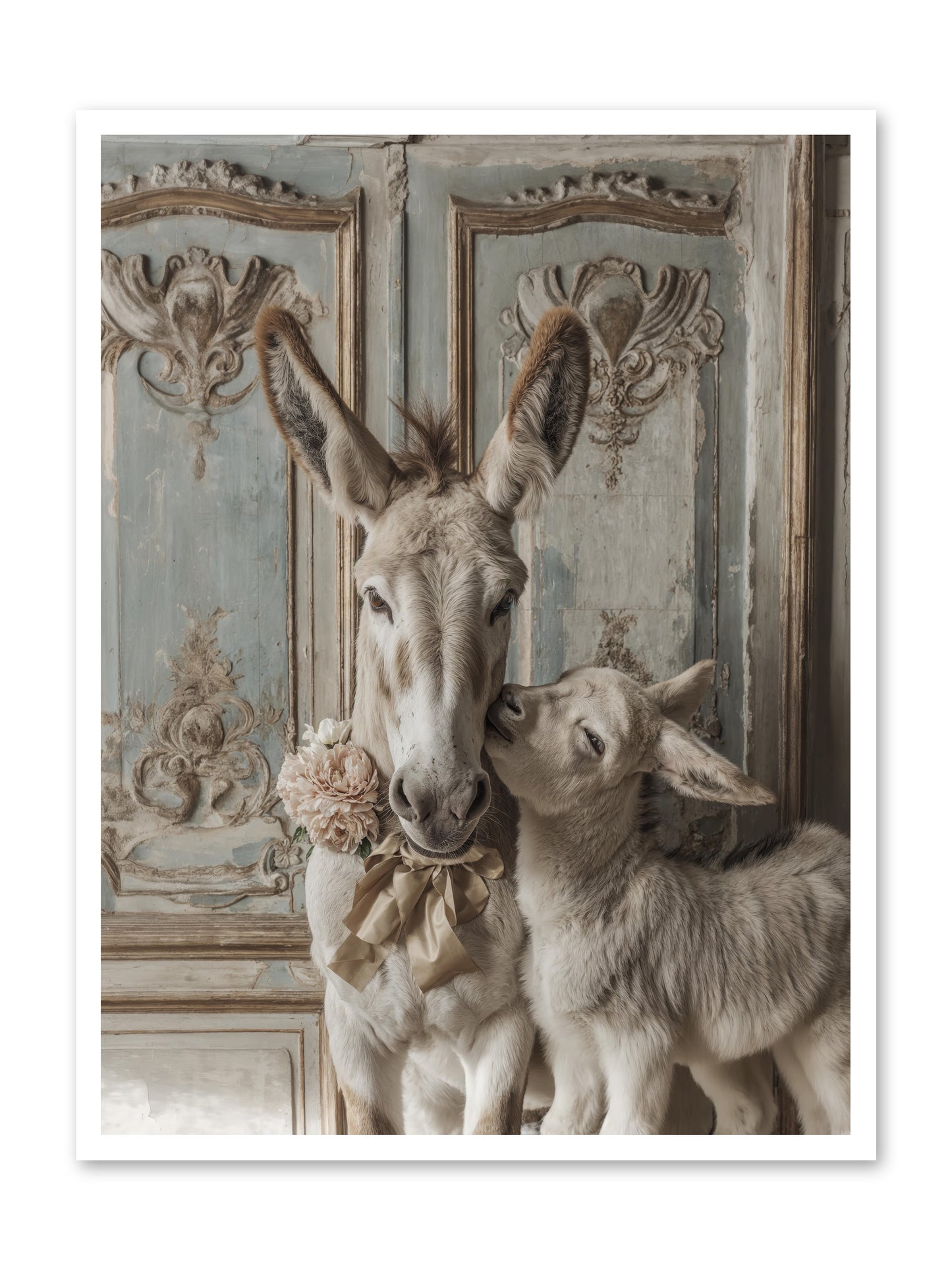 The Velvet Whisper -- Loose Canvas Print 30x40