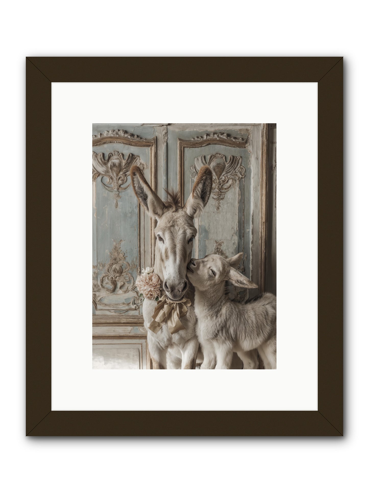 The Velvet Whisper -- Framed Print - Black 9x12