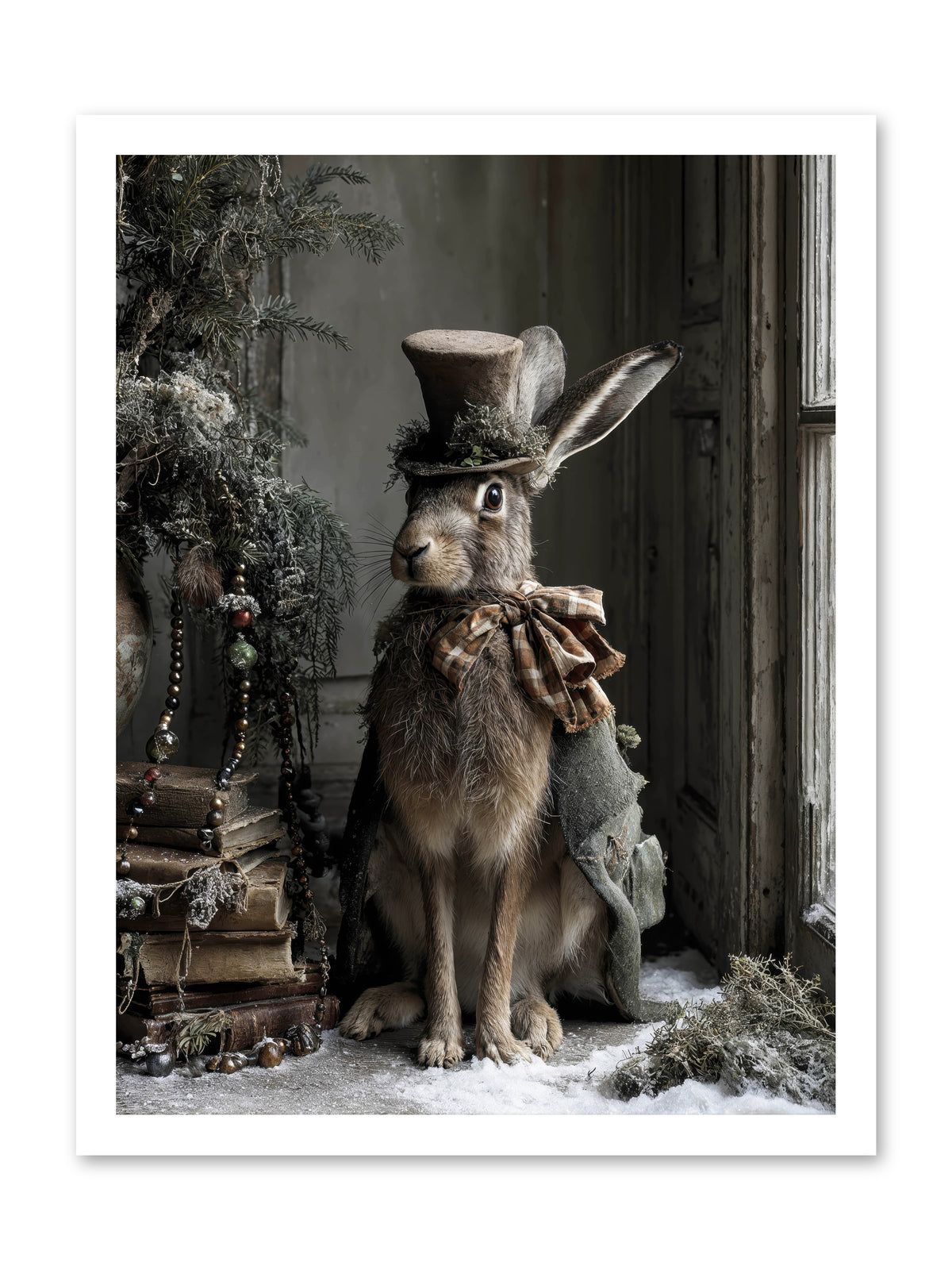 The Velveteen Visitor -- Paper Print 18x24