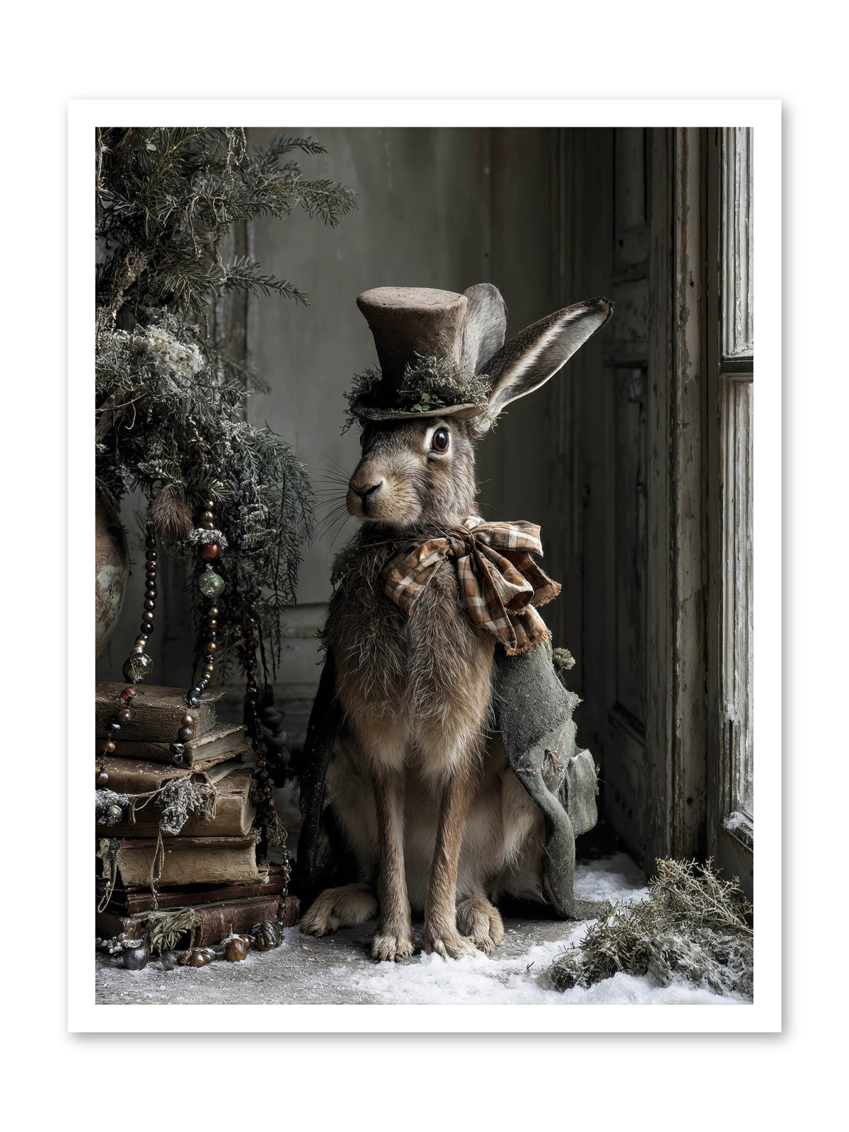 The Velveteen Visitor -- Paper Print 24x32