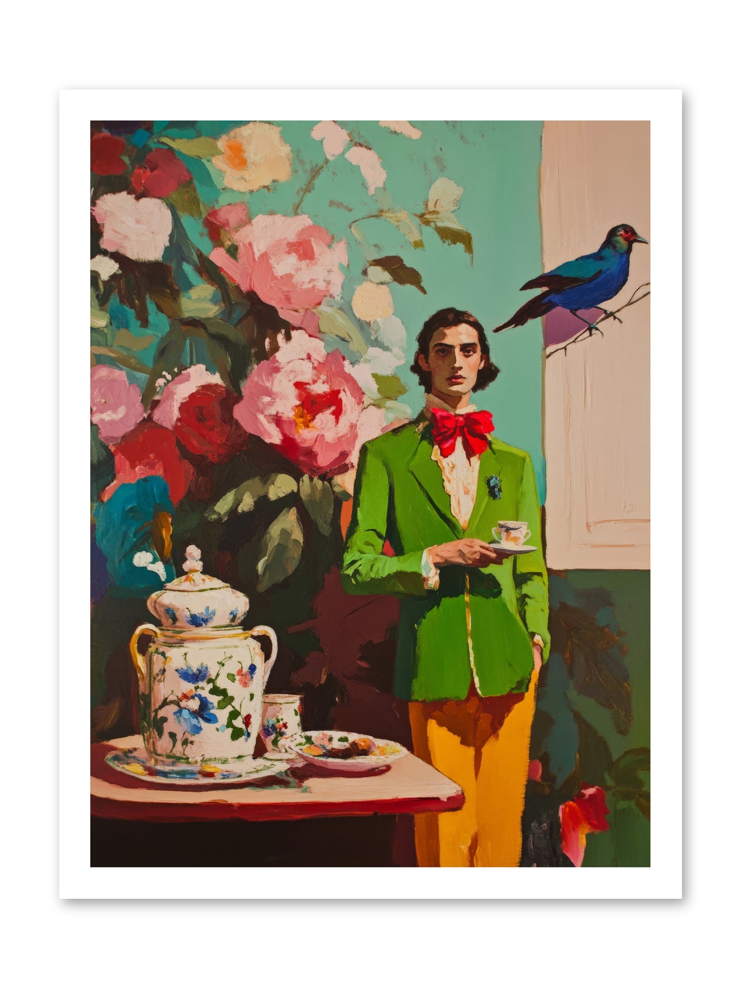 The Veranda BotanistRez2 -- Loose Canvas Print 18x24
