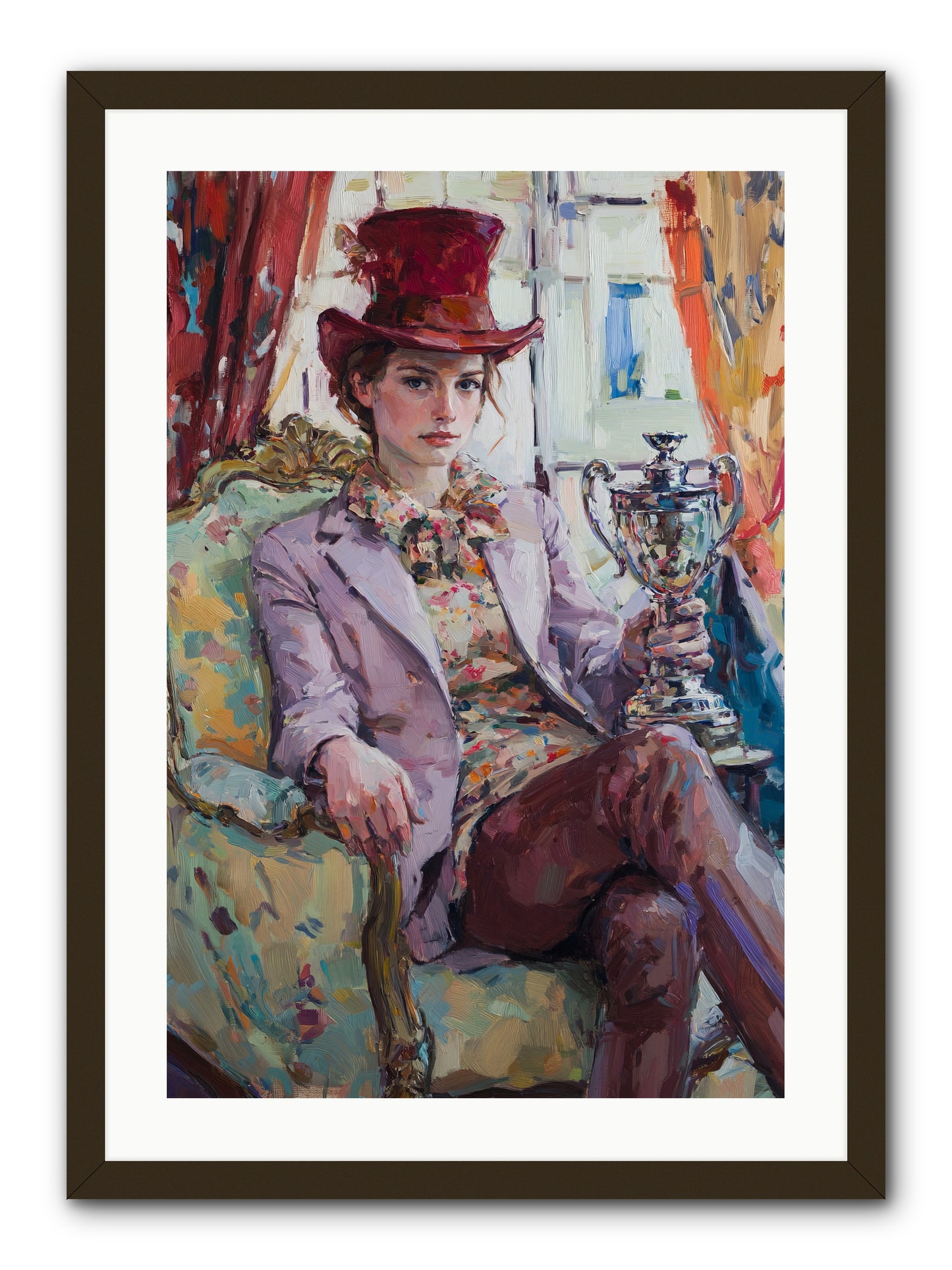 The Victory -- Framed Print - Black 20x30