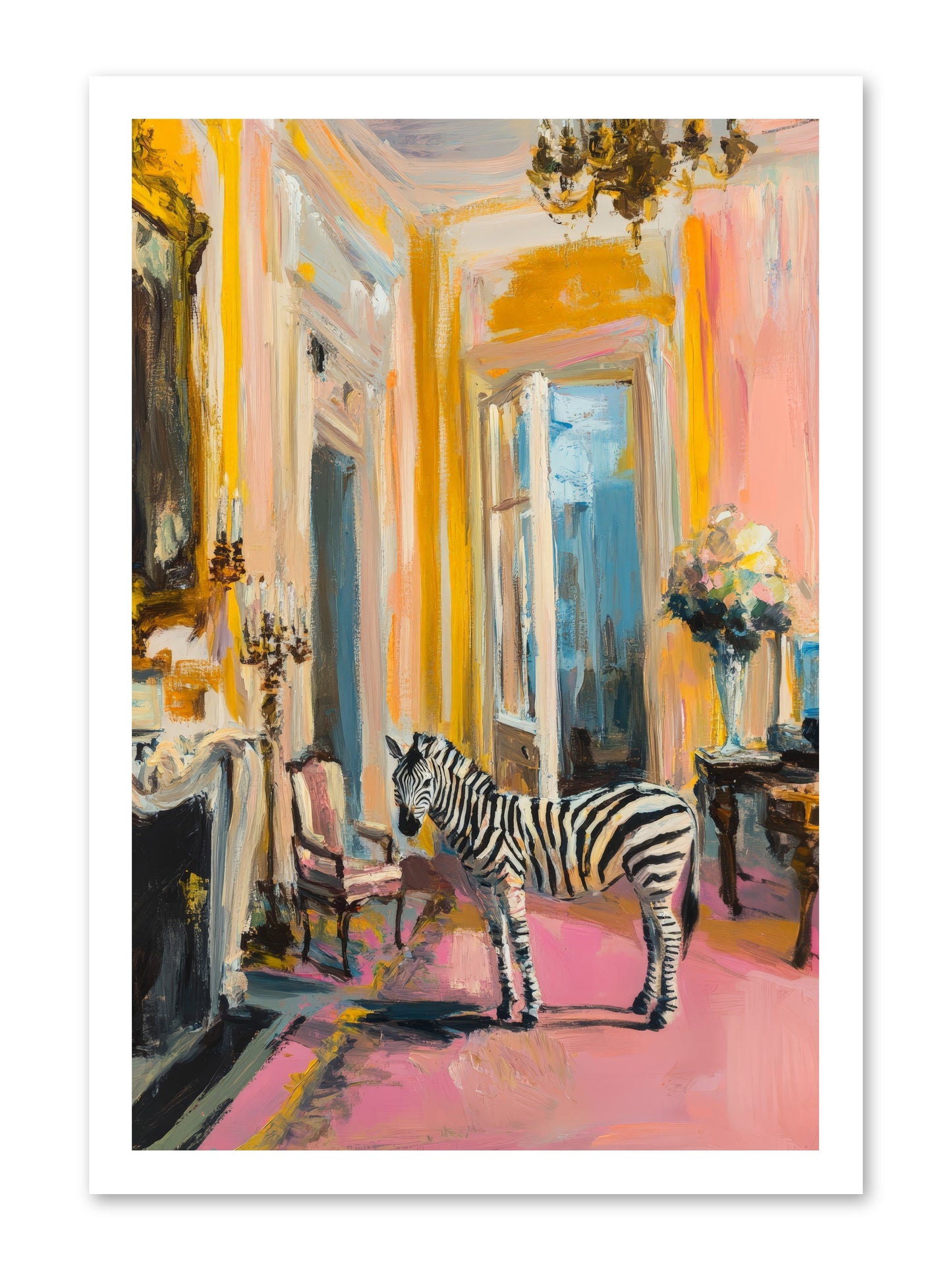 The View From Room 237 -- Loose Canvas Print 16x24