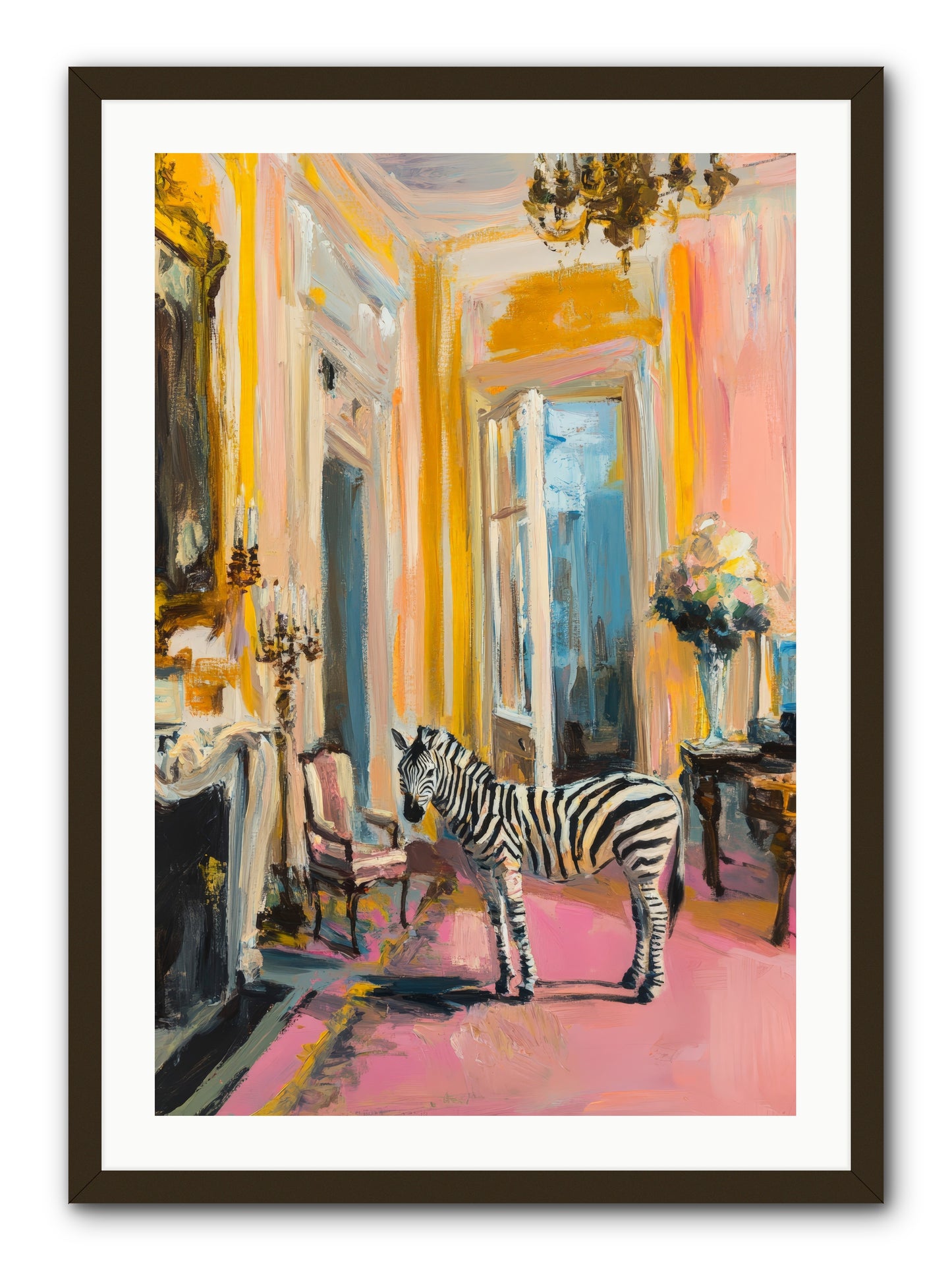 The View From Room 237 -- Framed Print - Black 24x36