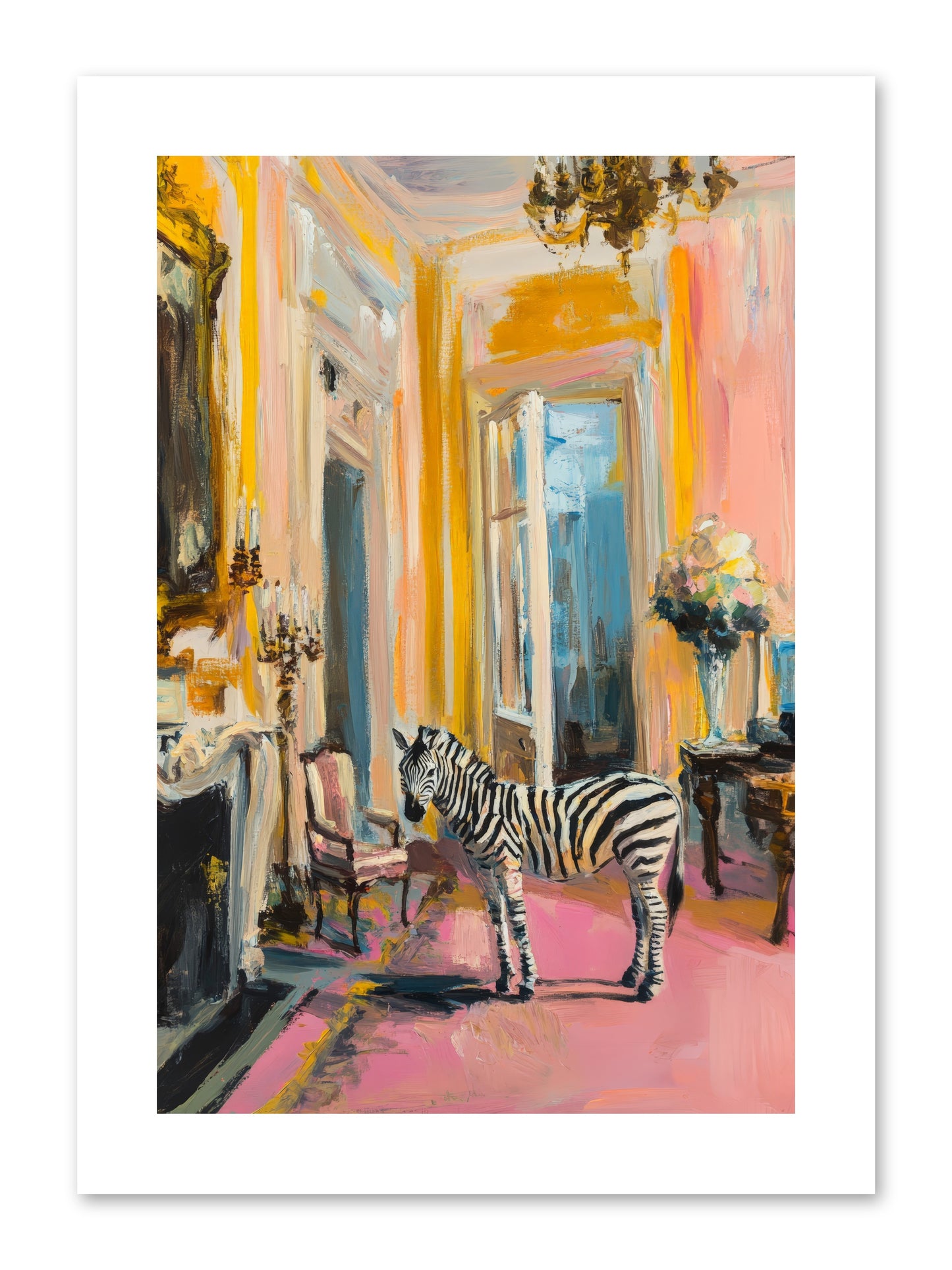 The View From Room 237 -- Paper Print 8x12
