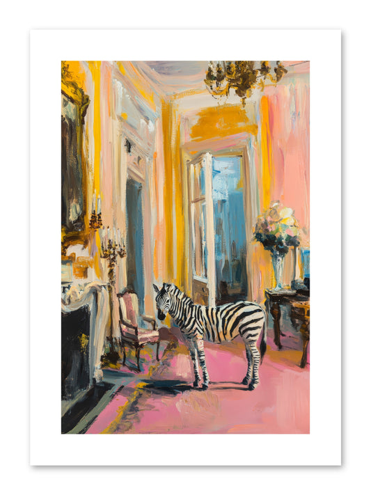 The View From Room 237 -- Paper Print 8x12
