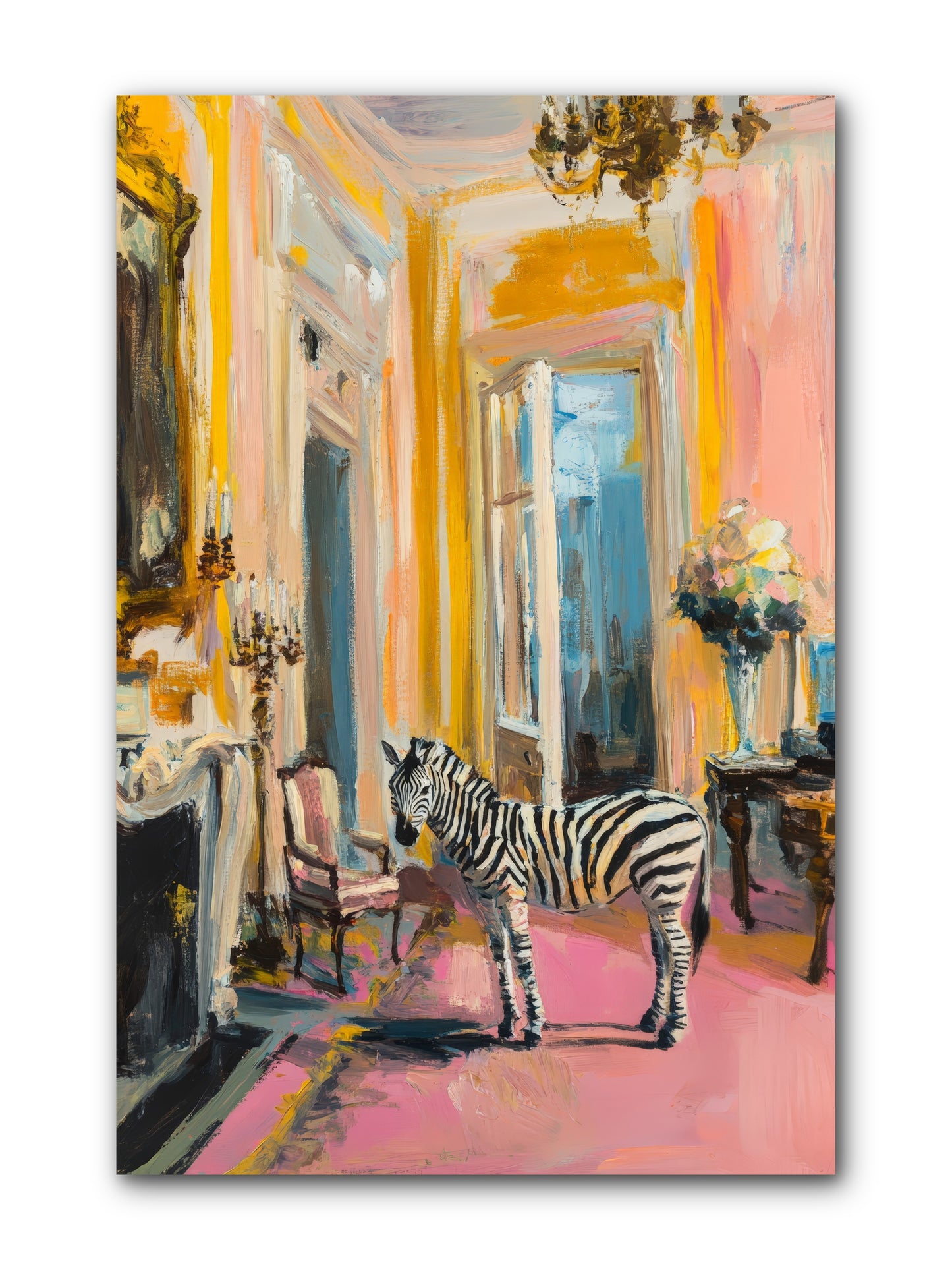 The View From Room 237 -- Wrapped Canvas 8x12