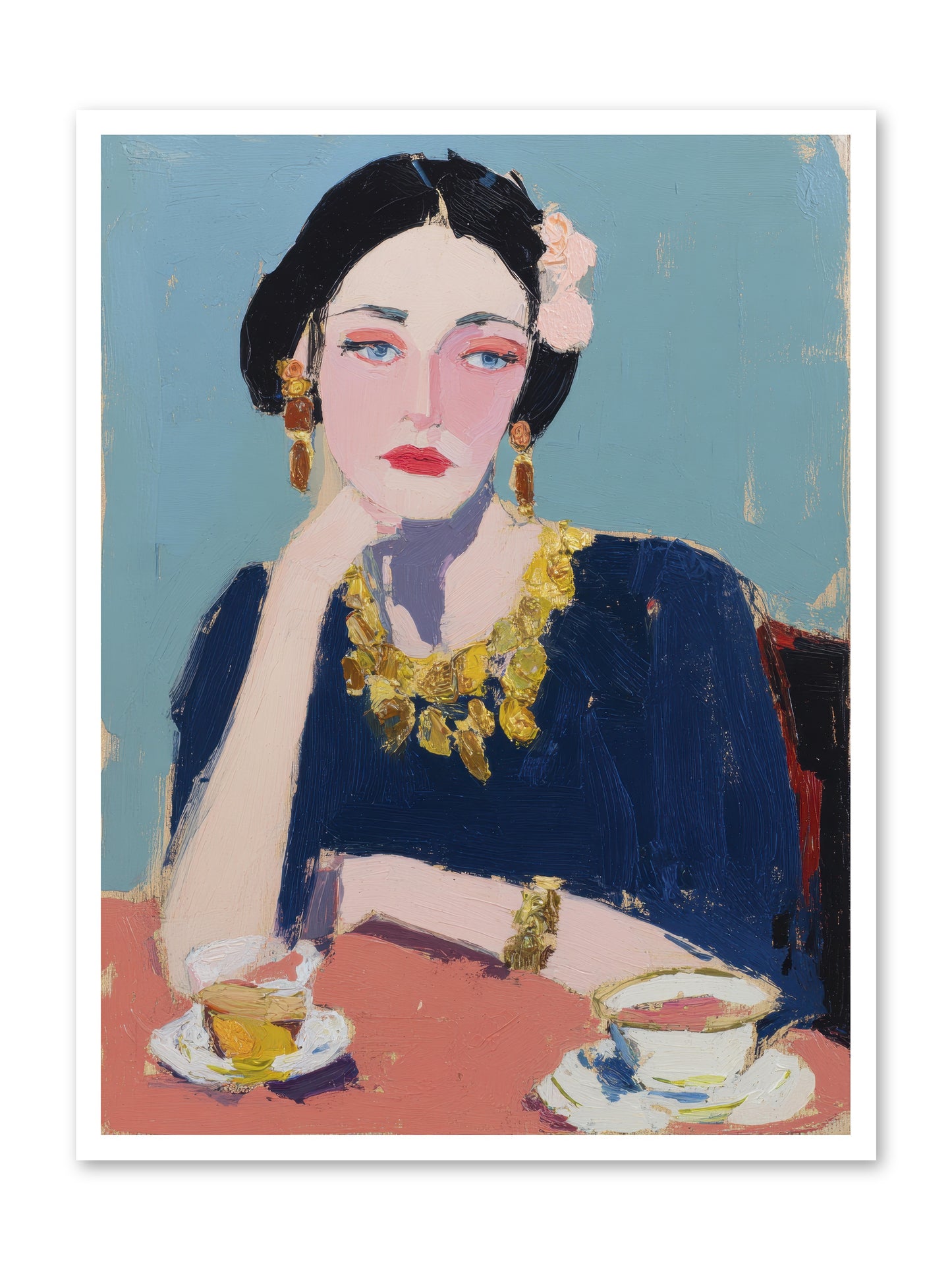 The Waiting Hour -- Loose Canvas Print 30x40