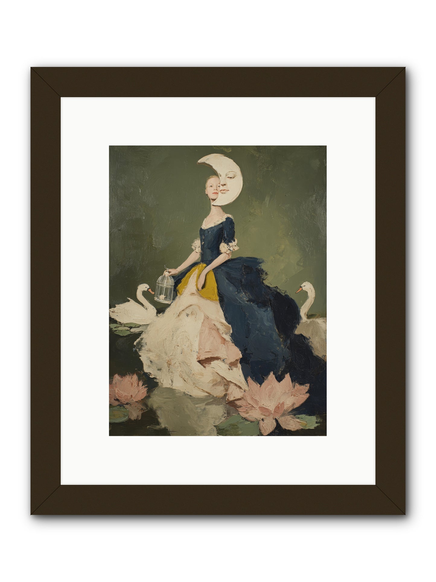 The Wardrobe of Small Triumphs -- Framed Print - Black 9x12