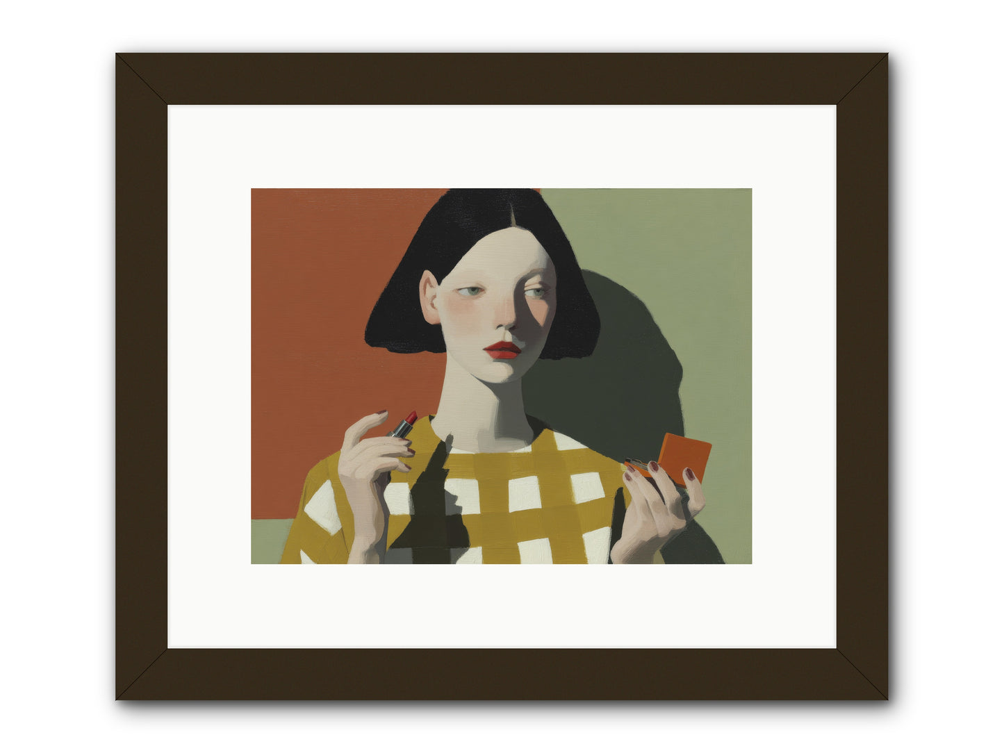 The Warmth of Absence -- Framed Print - Black 12x9