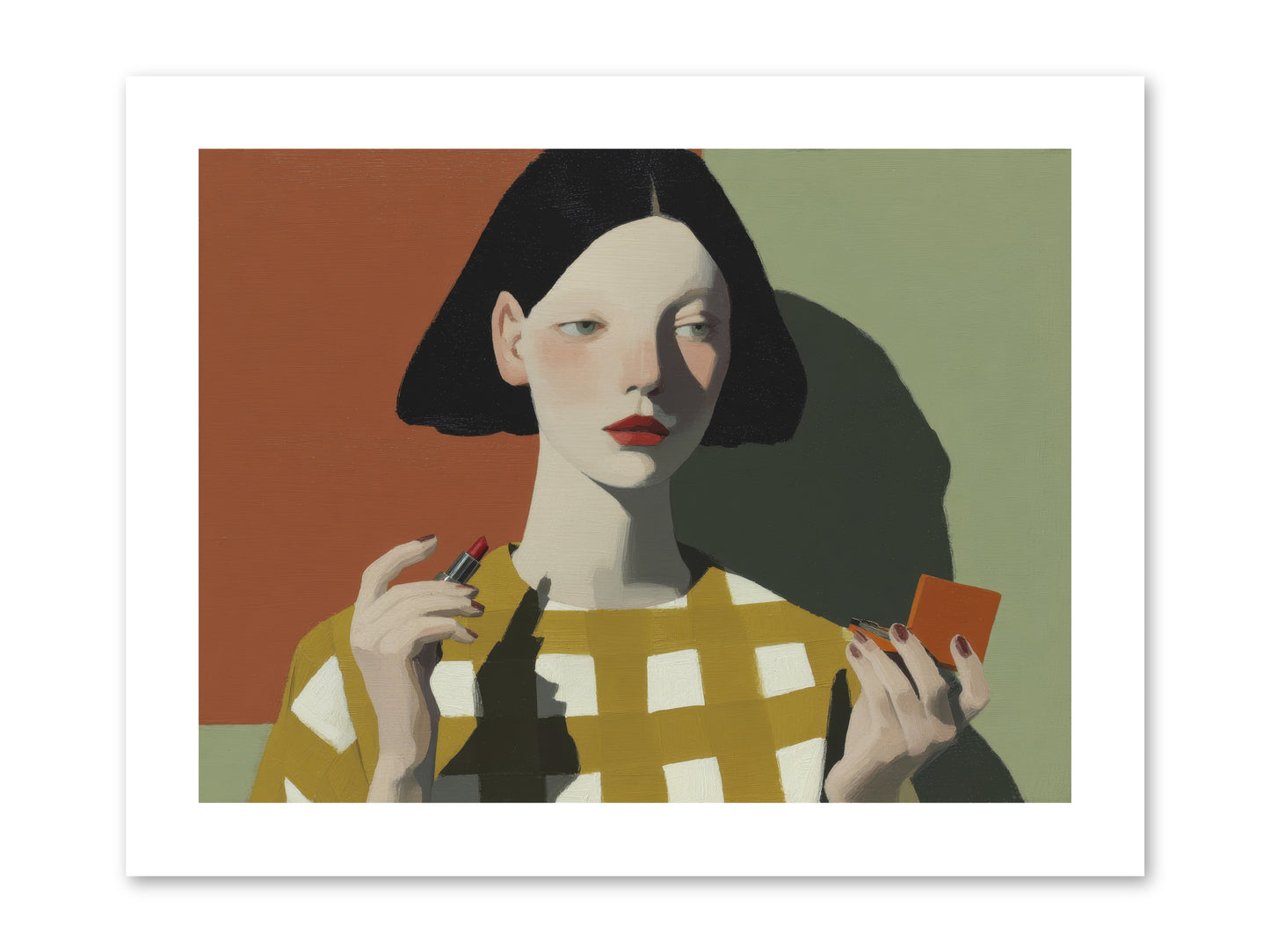 The Warmth of Absence -- Loose Canvas Print 12x9