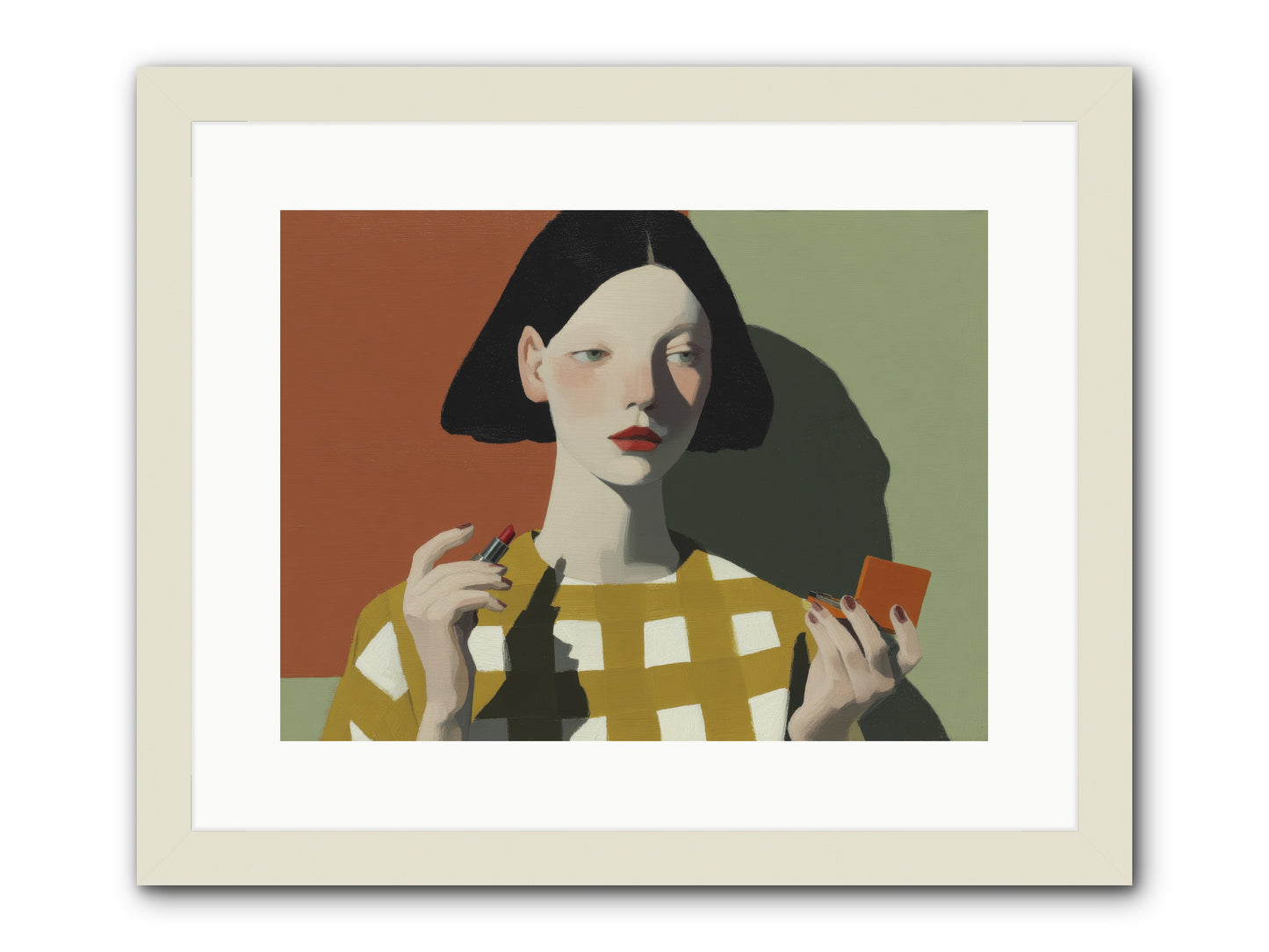 The Warmth of Absence -- Framed Print - White 16x12